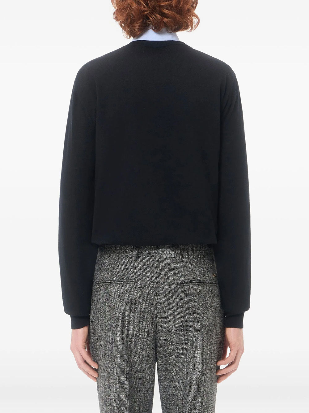 Valentino Garavani Men Valentino Wool Jumper With Vlogo Embroidery VALENTINO GARAVANI