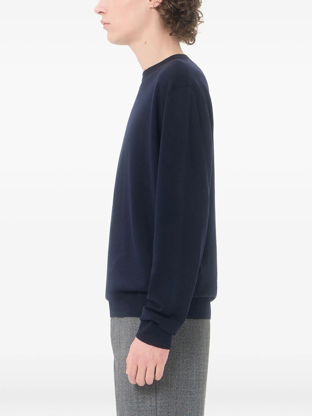 Valentino Garavani Men Valentino Wool Jumper With Vlogo Embroidery VALENTINO GARAVANI