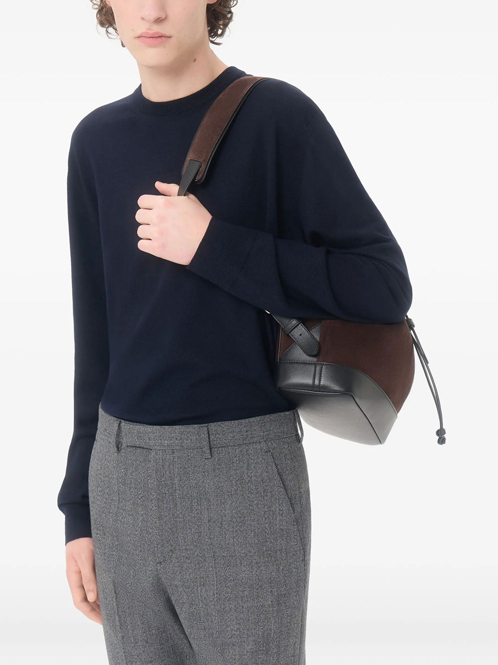 Valentino Garavani Men Valentino Wool Jumper With Vlogo Embroidery VALENTINO GARAVANI