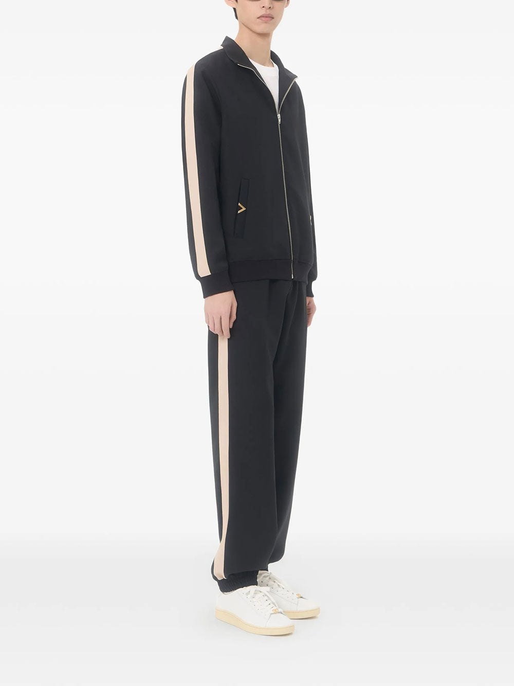 Valentino Garavani Men Valentino Nylon Trousers With Vgold VALENTINO GARAVANI