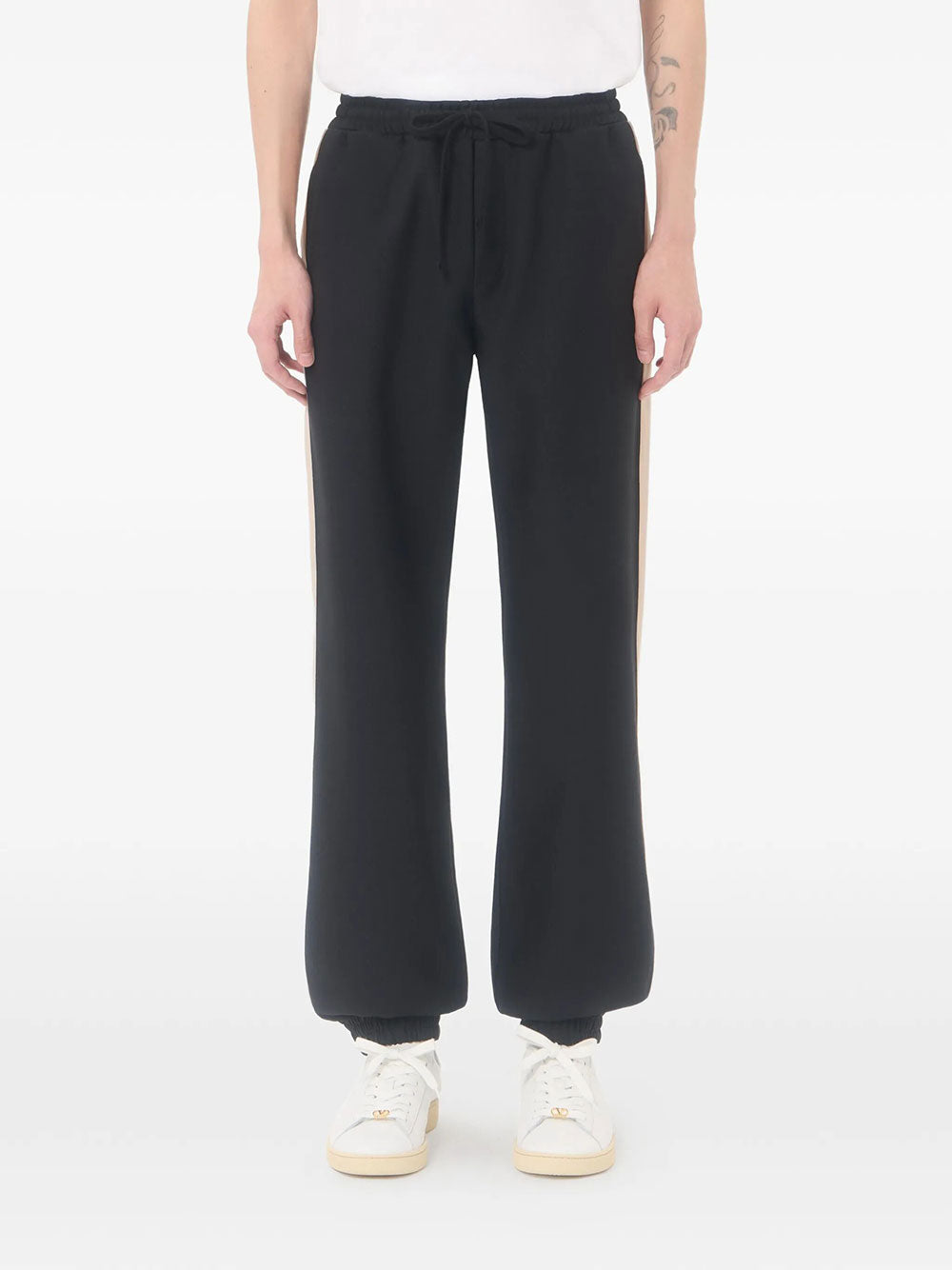 Valentino Garavani Men Valentino Nylon Trousers With Vgold VALENTINO GARAVANI