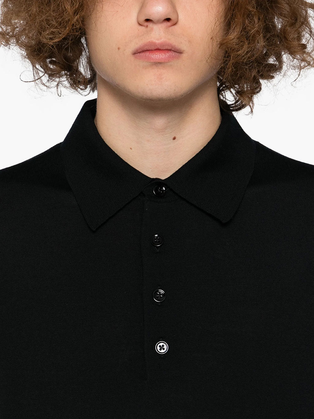 Tom Ford Men Wool Knitted Polo TOM FORD