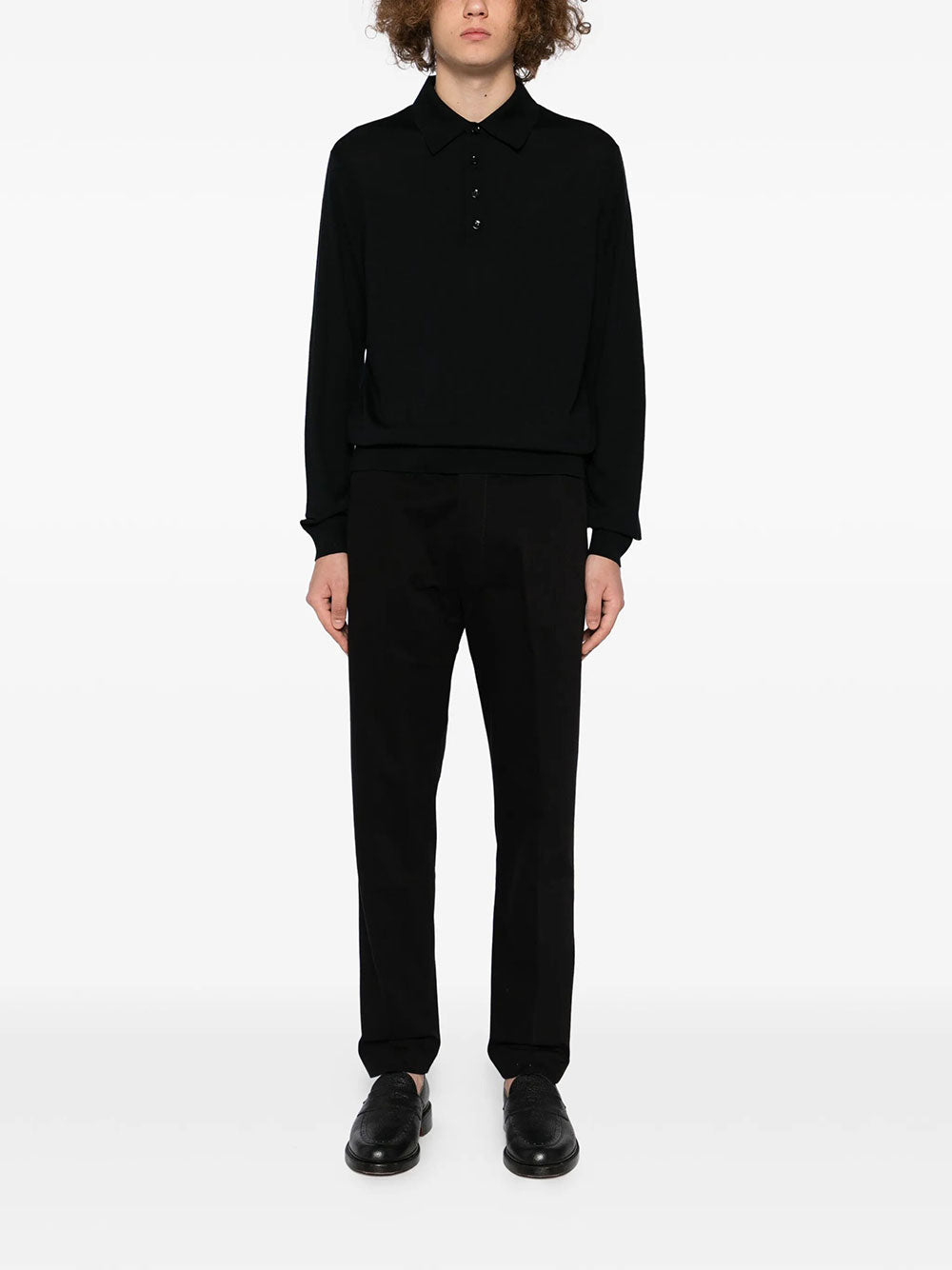 Tom Ford Men Wool Knitted Polo TOM FORD