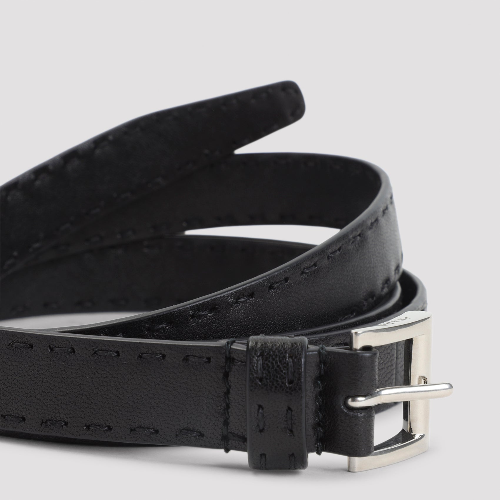 Prada Leather Belt Women PRADA