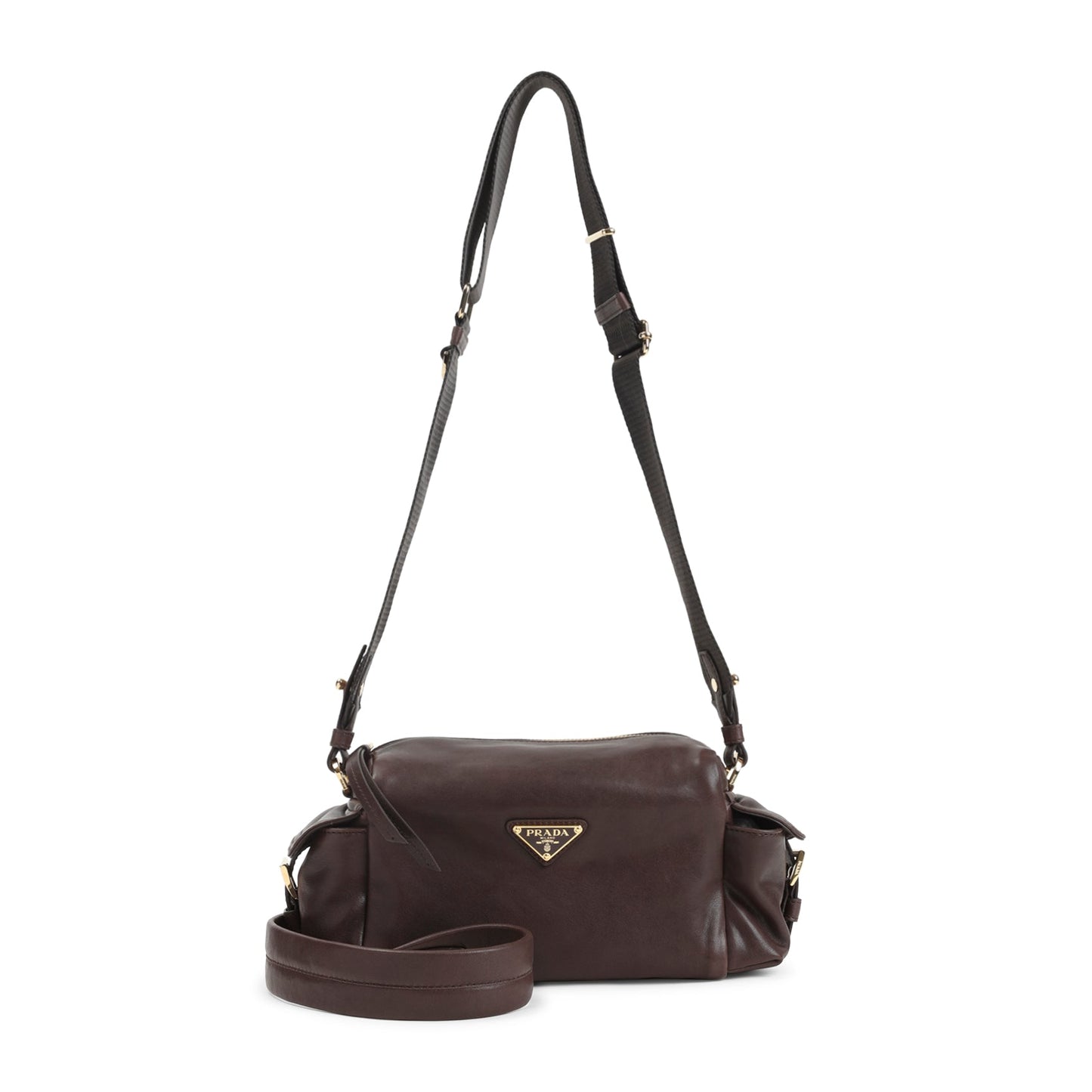 Prada Leather Shoulder Bag Women PRADA