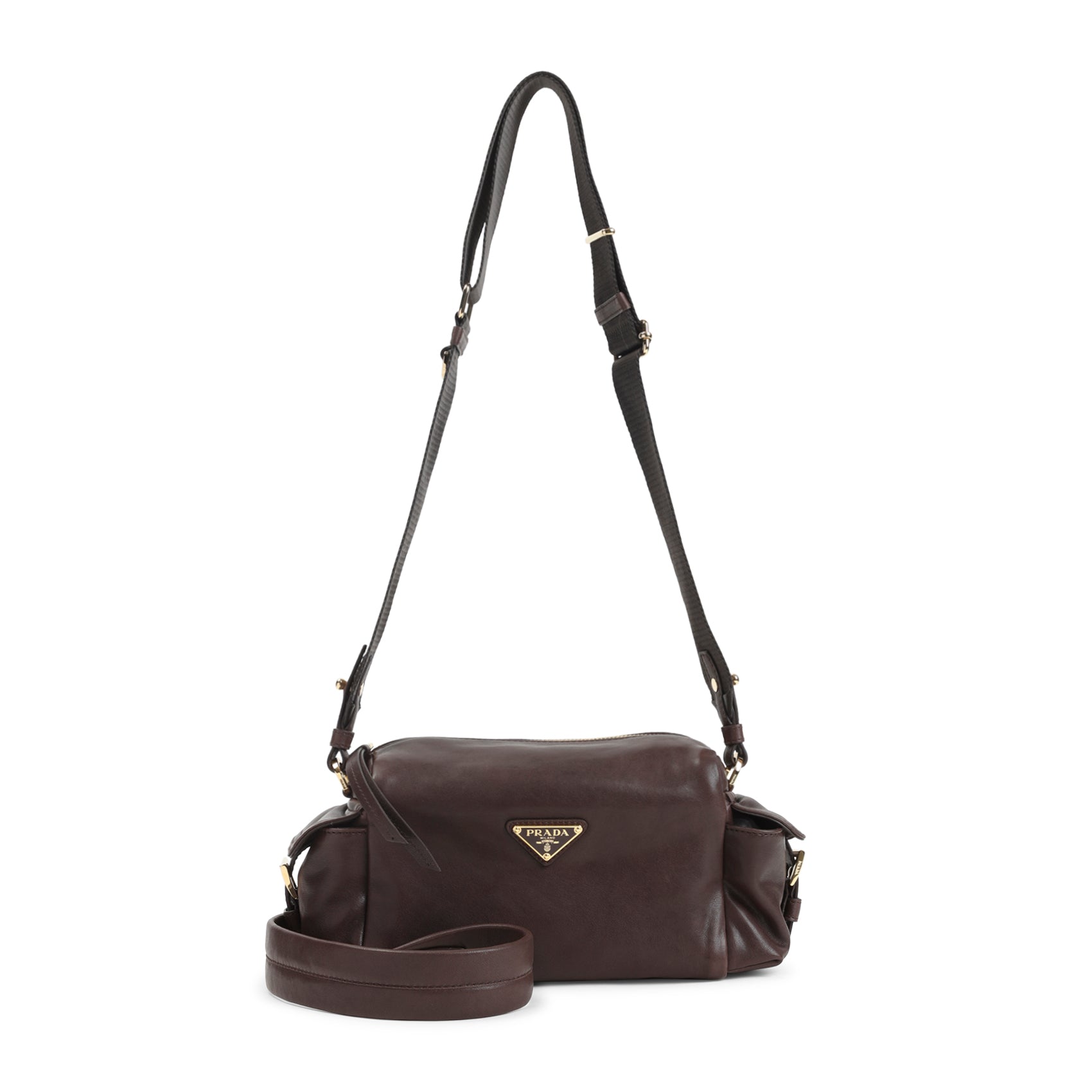 Prada Leather Shoulder Bag Women PRADA