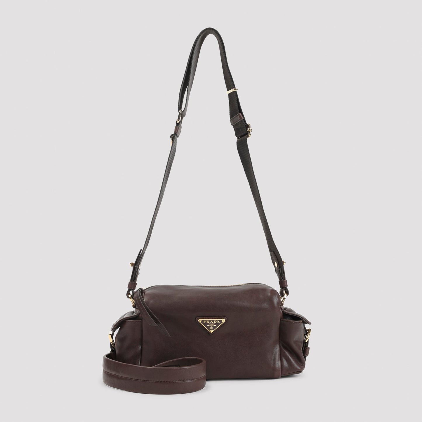 Prada Leather Shoulder Bag Women PRADA