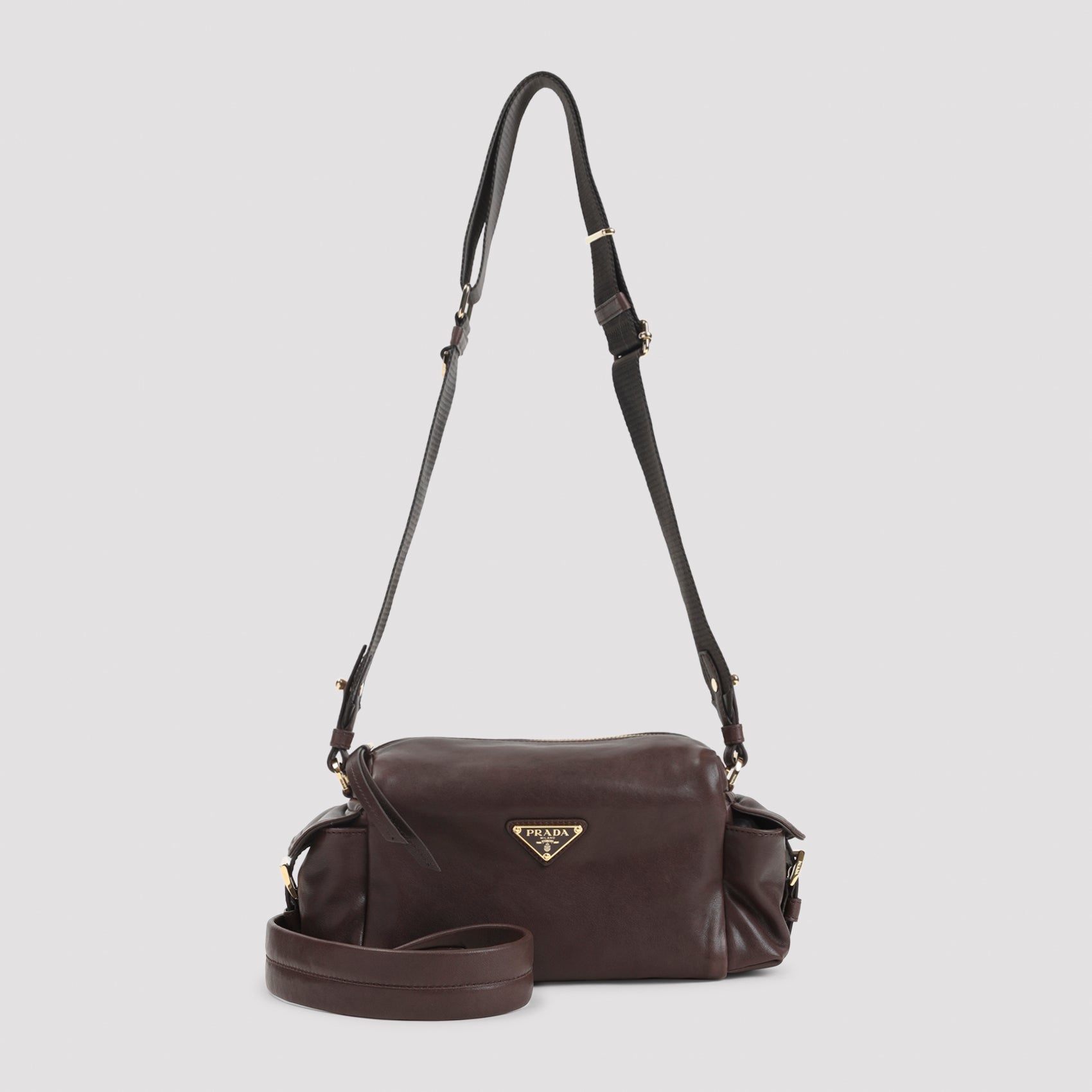 Prada Leather Shoulder Bag Women PRADA