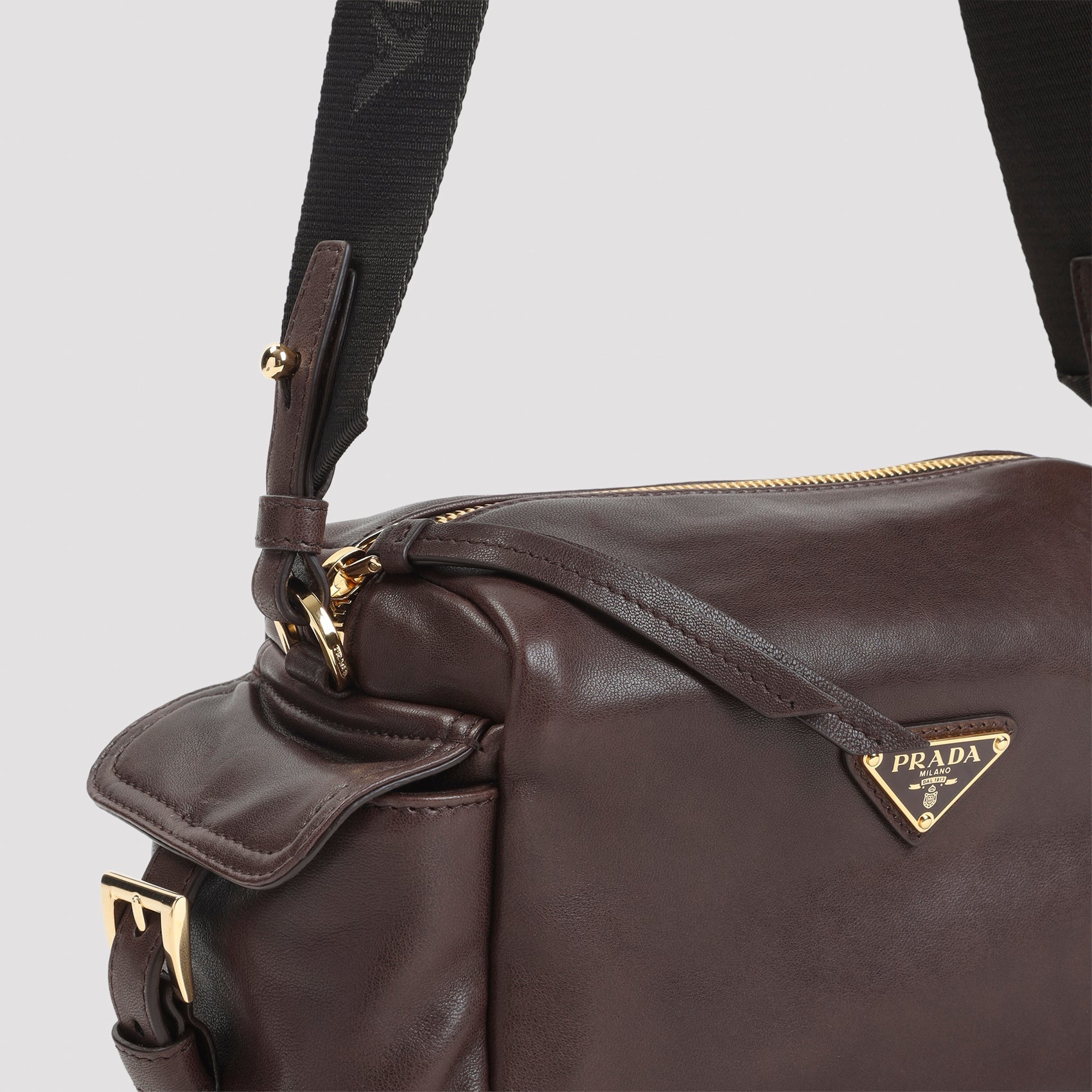 Prada Leather Shoulder Bag Women PRADA