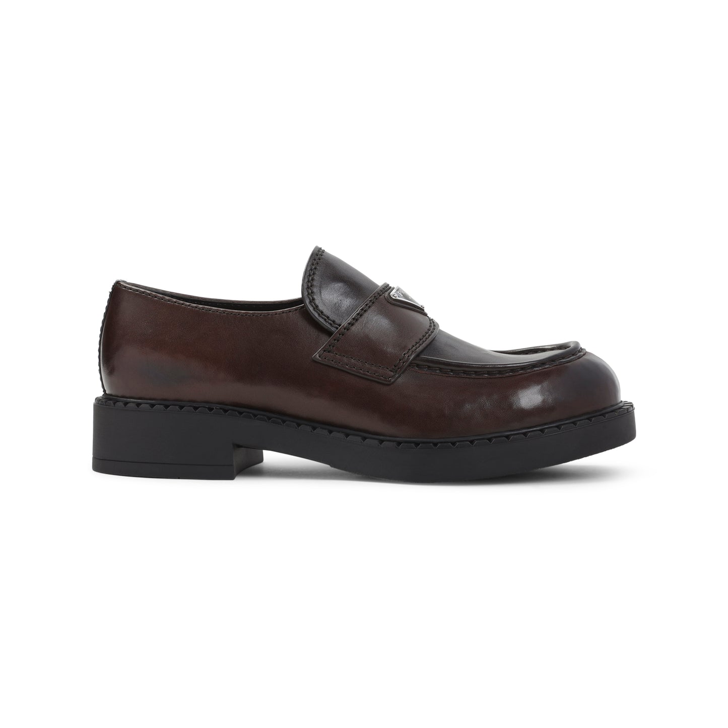 Prada Chocolate Loafers Men