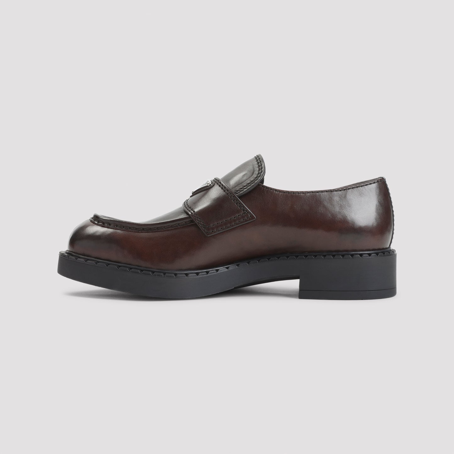 Prada Chocolate Loafers Men