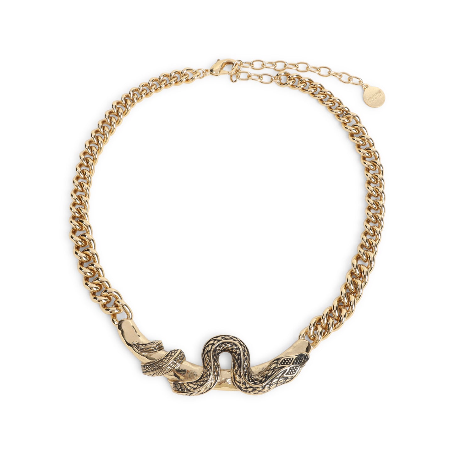 Roberto Cavalli Serpentine Necklace Women ROBERTO CAVALLI