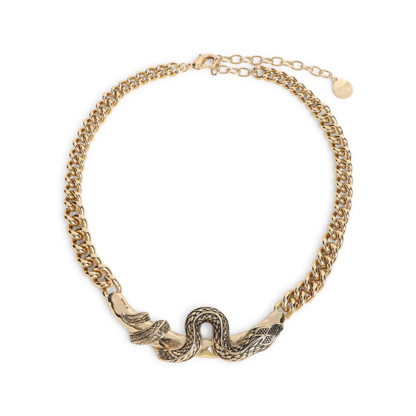 Roberto Cavalli Serpentine Necklace Women ROBERTO CAVALLI