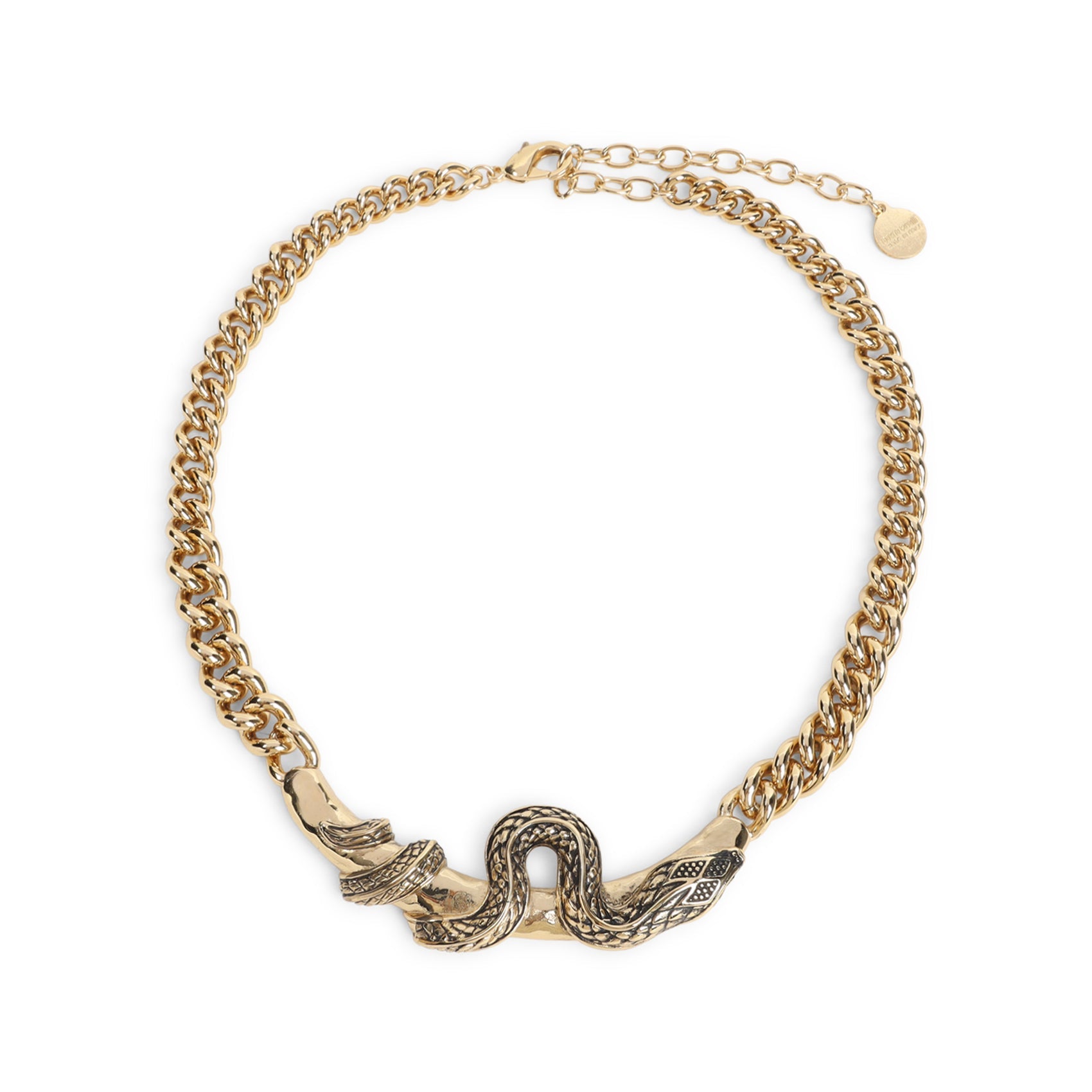 Roberto Cavalli Serpentine Necklace Women ROBERTO CAVALLI