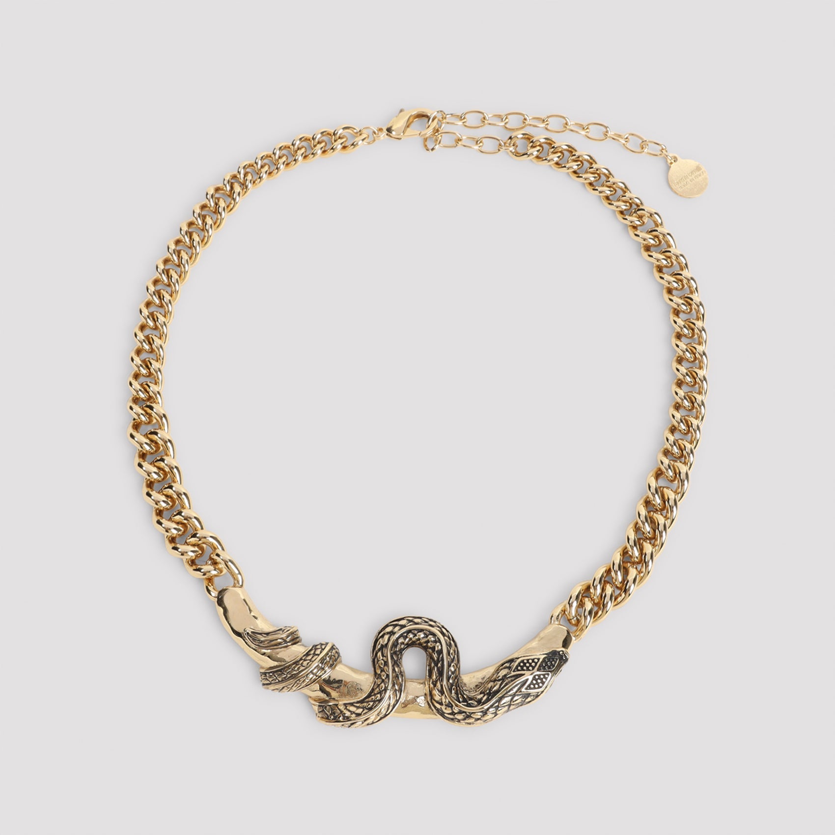 Roberto Cavalli Serpentine Necklace Women ROBERTO CAVALLI