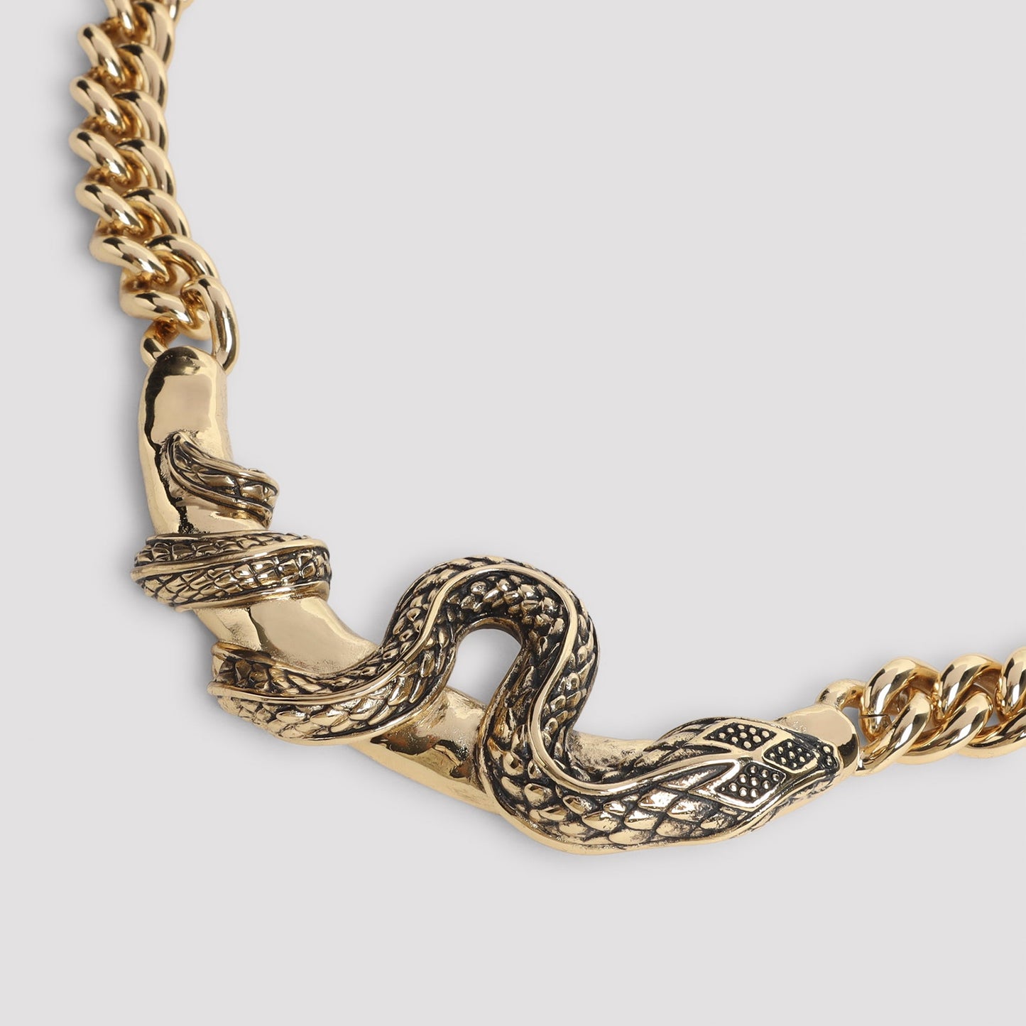 Roberto Cavalli Serpentine Necklace Women ROBERTO CAVALLI