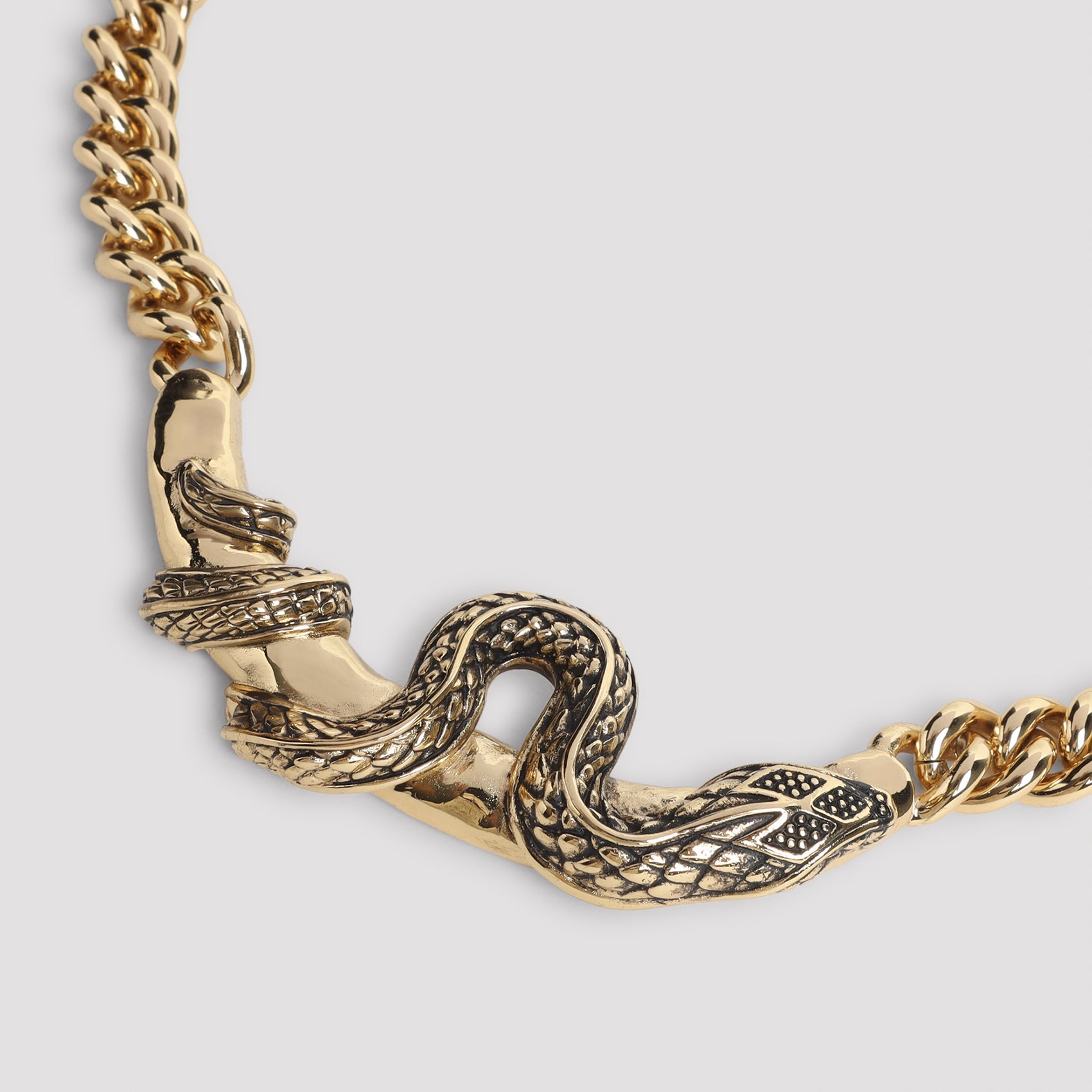 Roberto Cavalli Serpentine Necklace Women ROBERTO CAVALLI