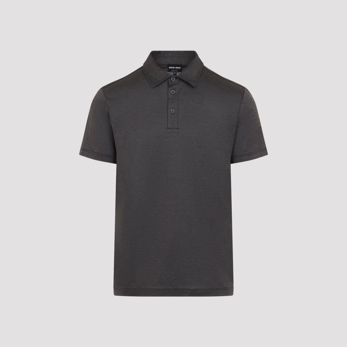 Giorgio Armani Silk And Cotton Polo Men GIORGIO ARMANI
