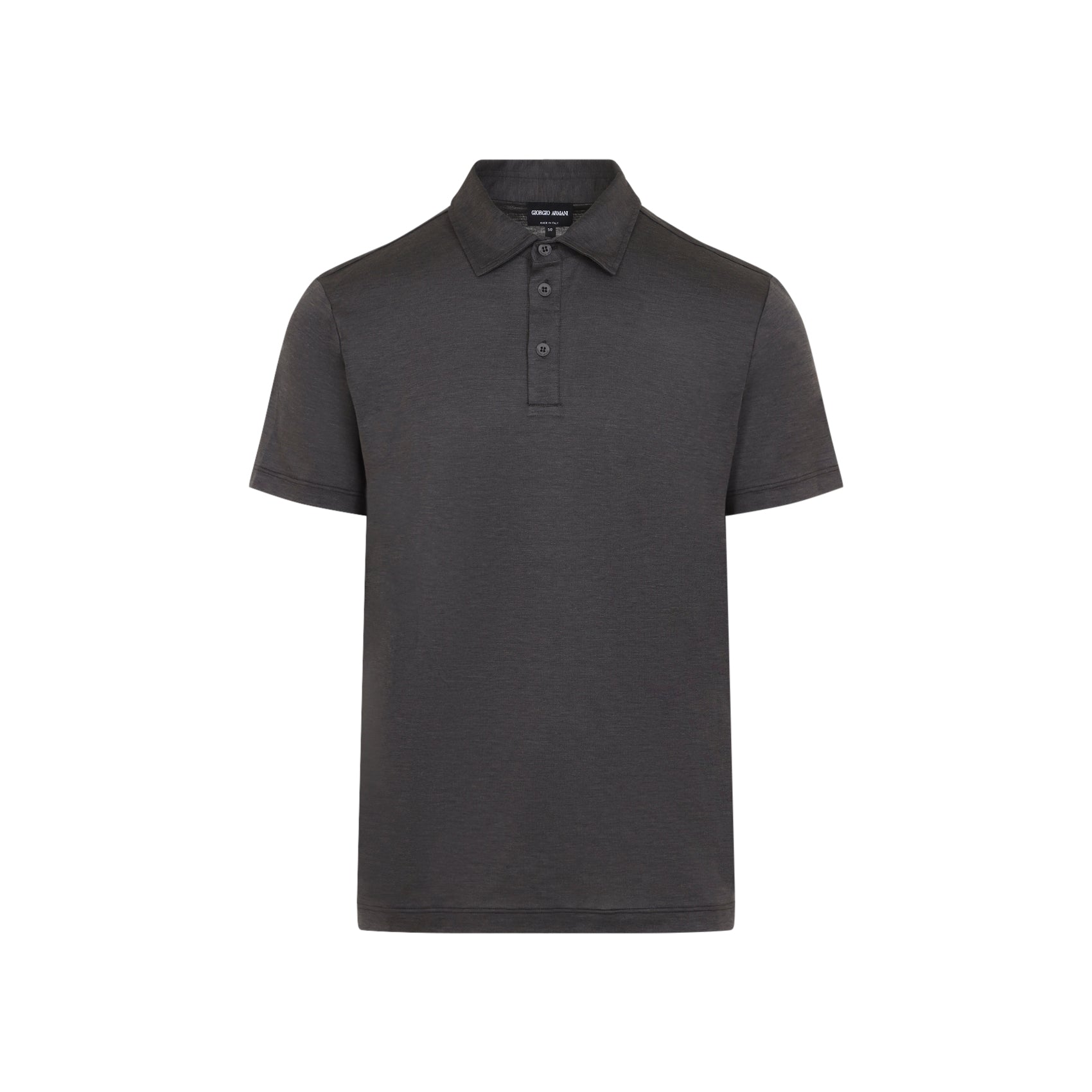 Giorgio Armani Silk And Cotton Polo Men GIORGIO ARMANI
