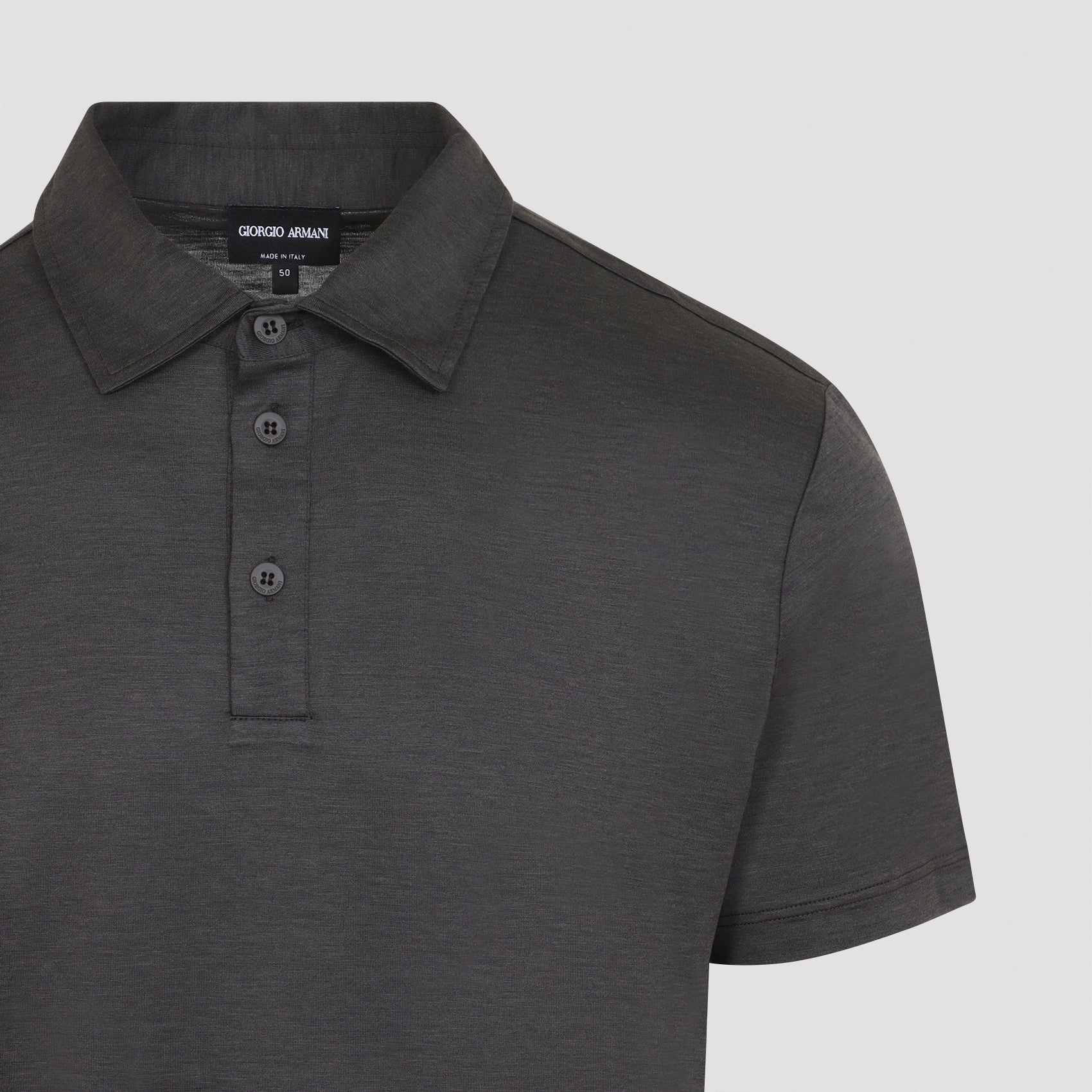 Giorgio Armani Silk And Cotton Polo Men GIORGIO ARMANI