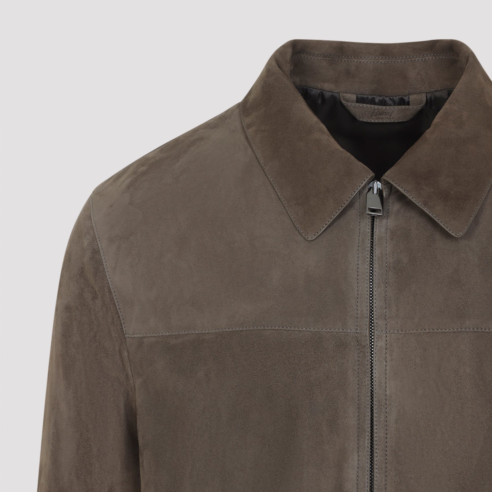 Brioni Shirt Collar Blouson Men BRIONI