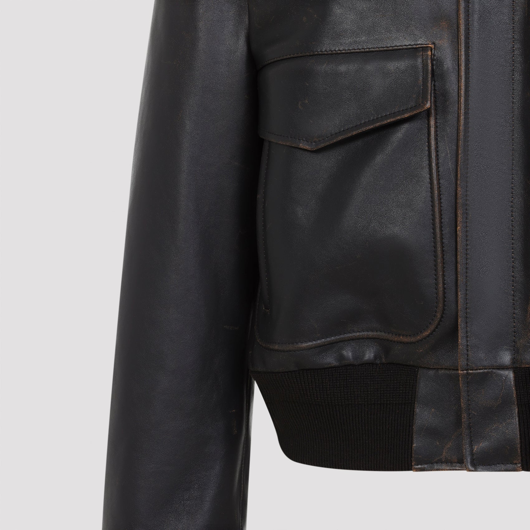 Jil Sander Leather Blouson Men JIL SANDER