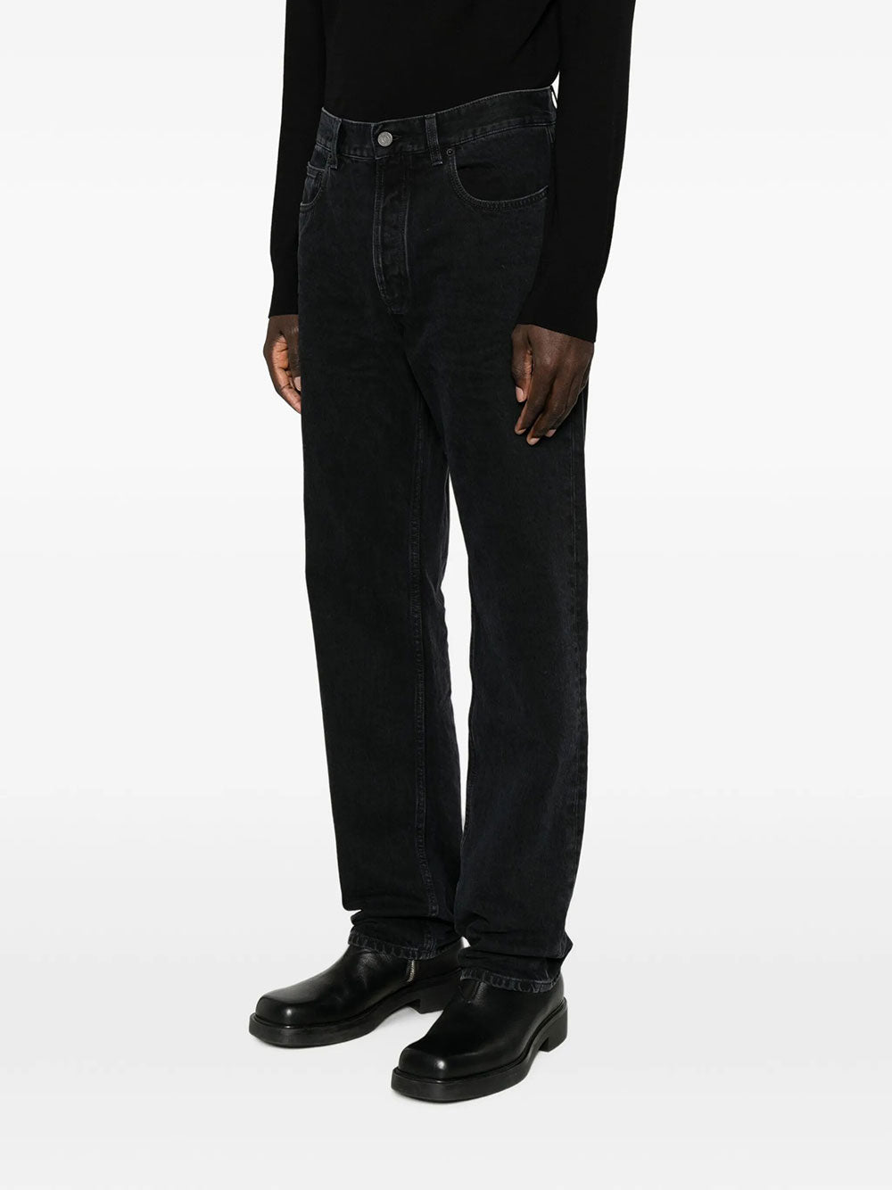 Saint Laurent Men Jeans Relaxed Fit Con Gamba Affusolata SAINT LAURENT