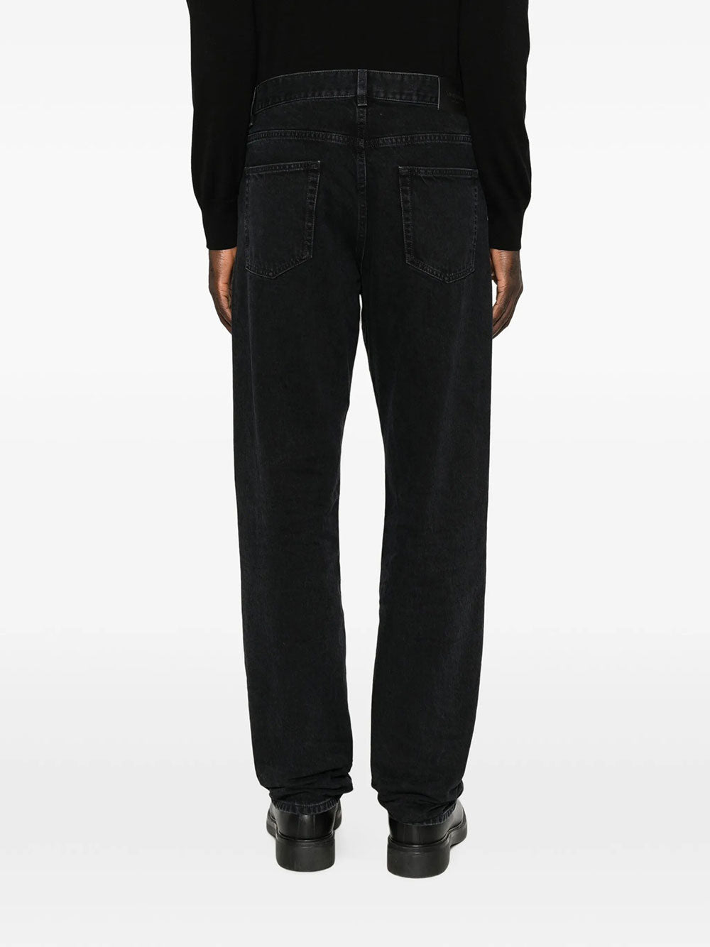 Saint Laurent Men Jeans Relaxed Fit Con Gamba Affusolata SAINT LAURENT
