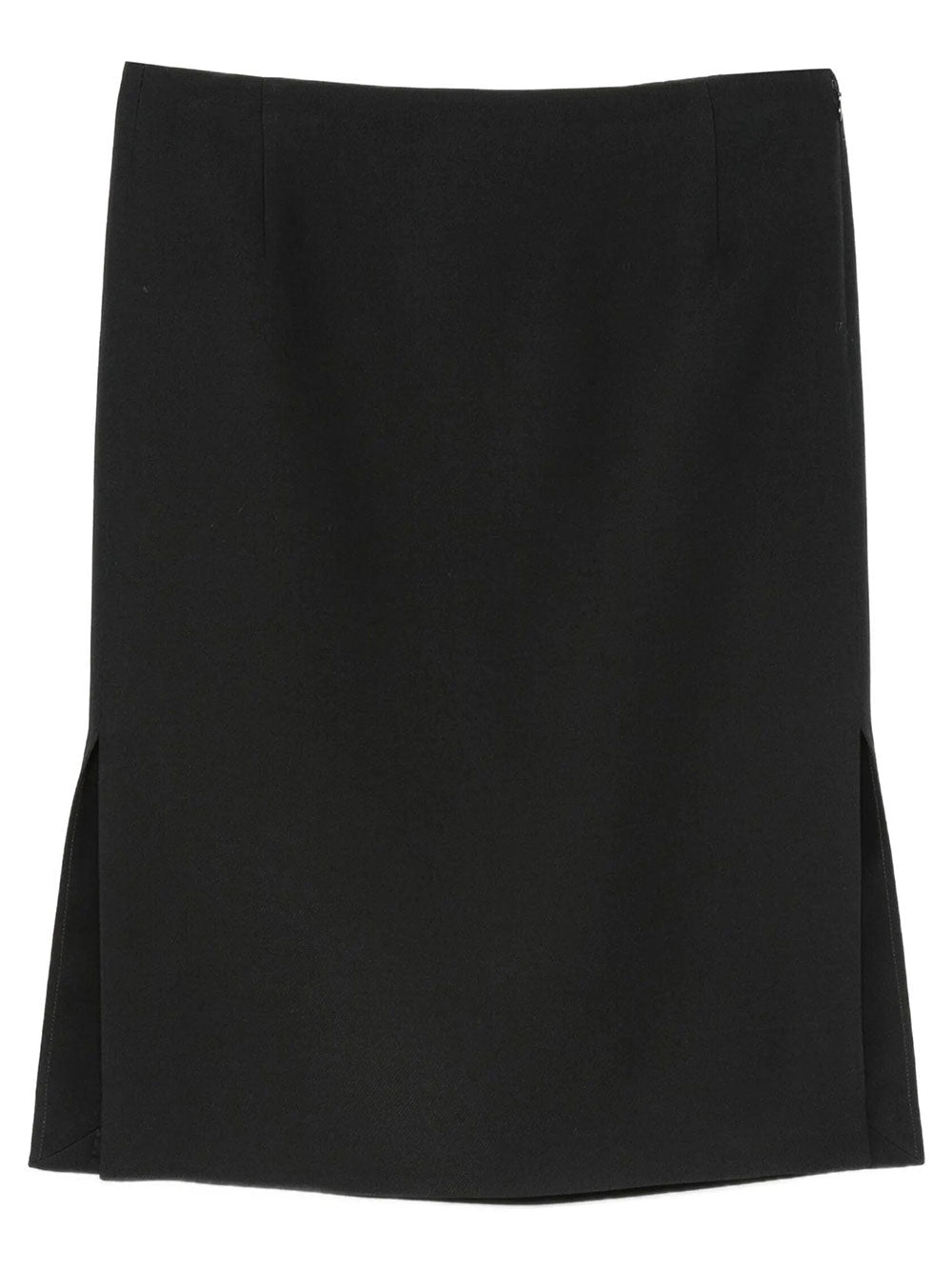 Fendi Women Gonna Tubino In Lana E Seta FENDI