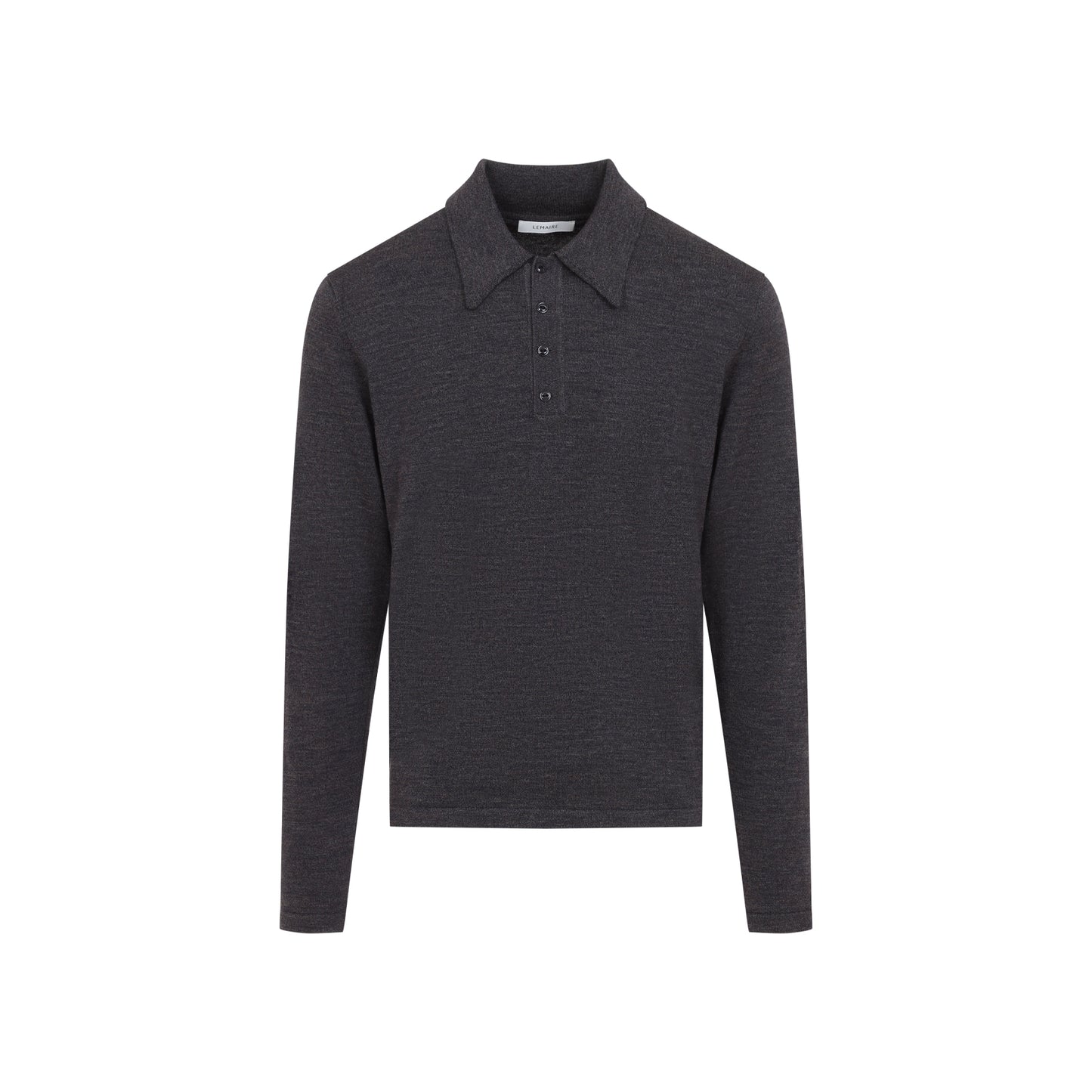 Lemaire L/S Knitted Polo Sweater Men LEMAIRE