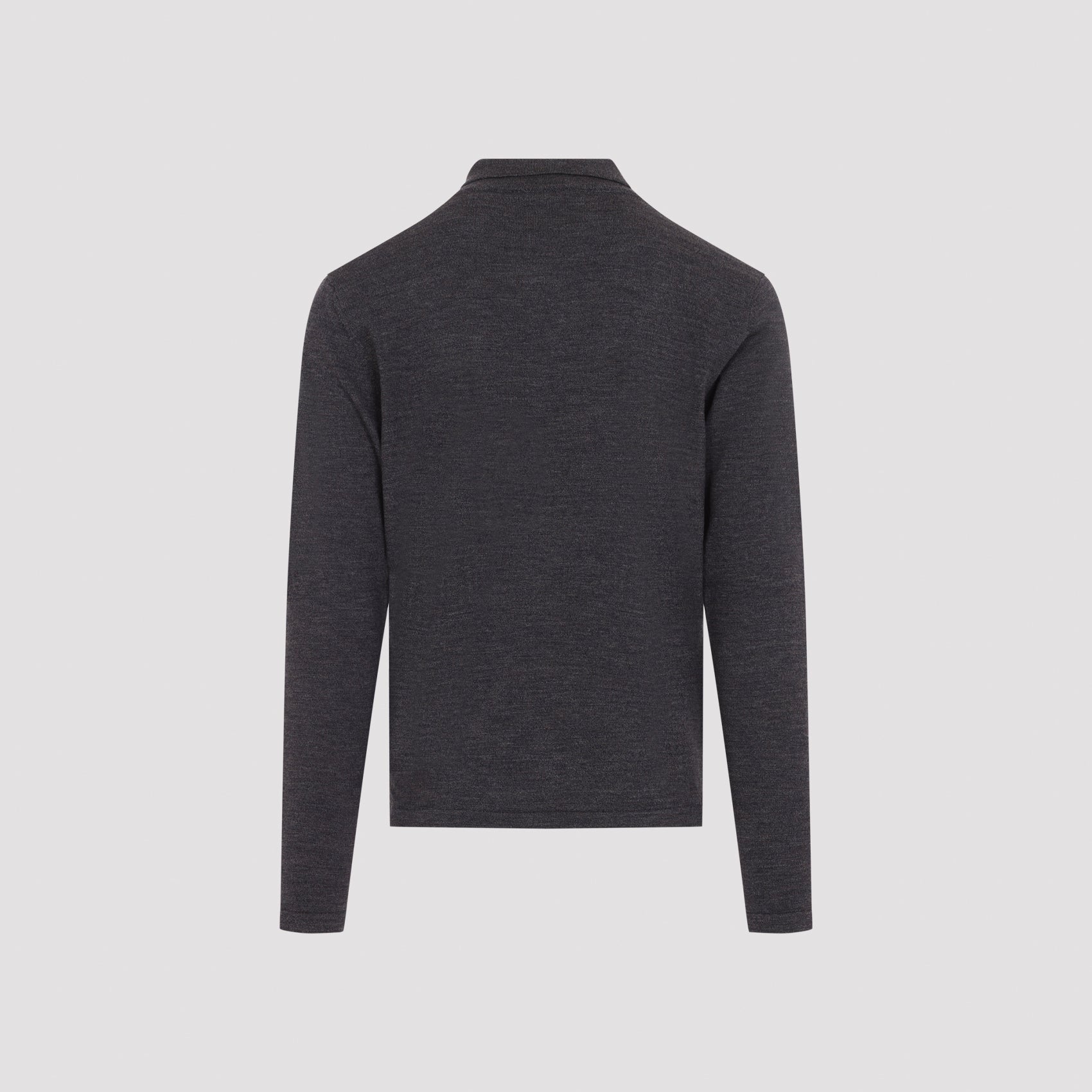 Lemaire L/S Knitted Polo Sweater Men LEMAIRE