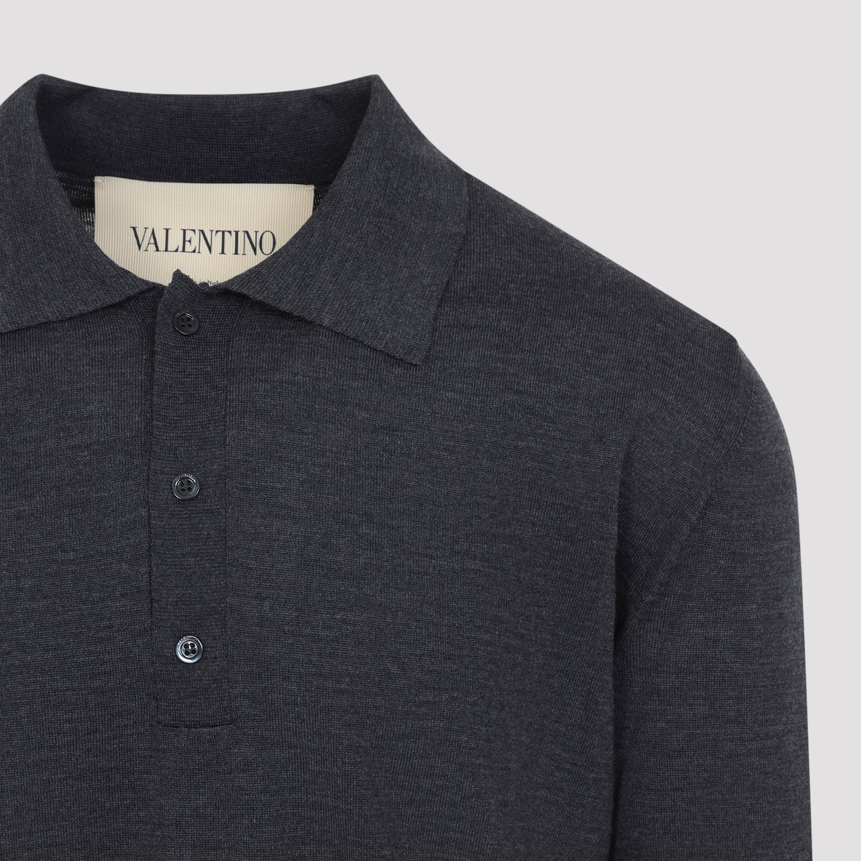 Valentino Knit Polo Sweater Men VALENTINO