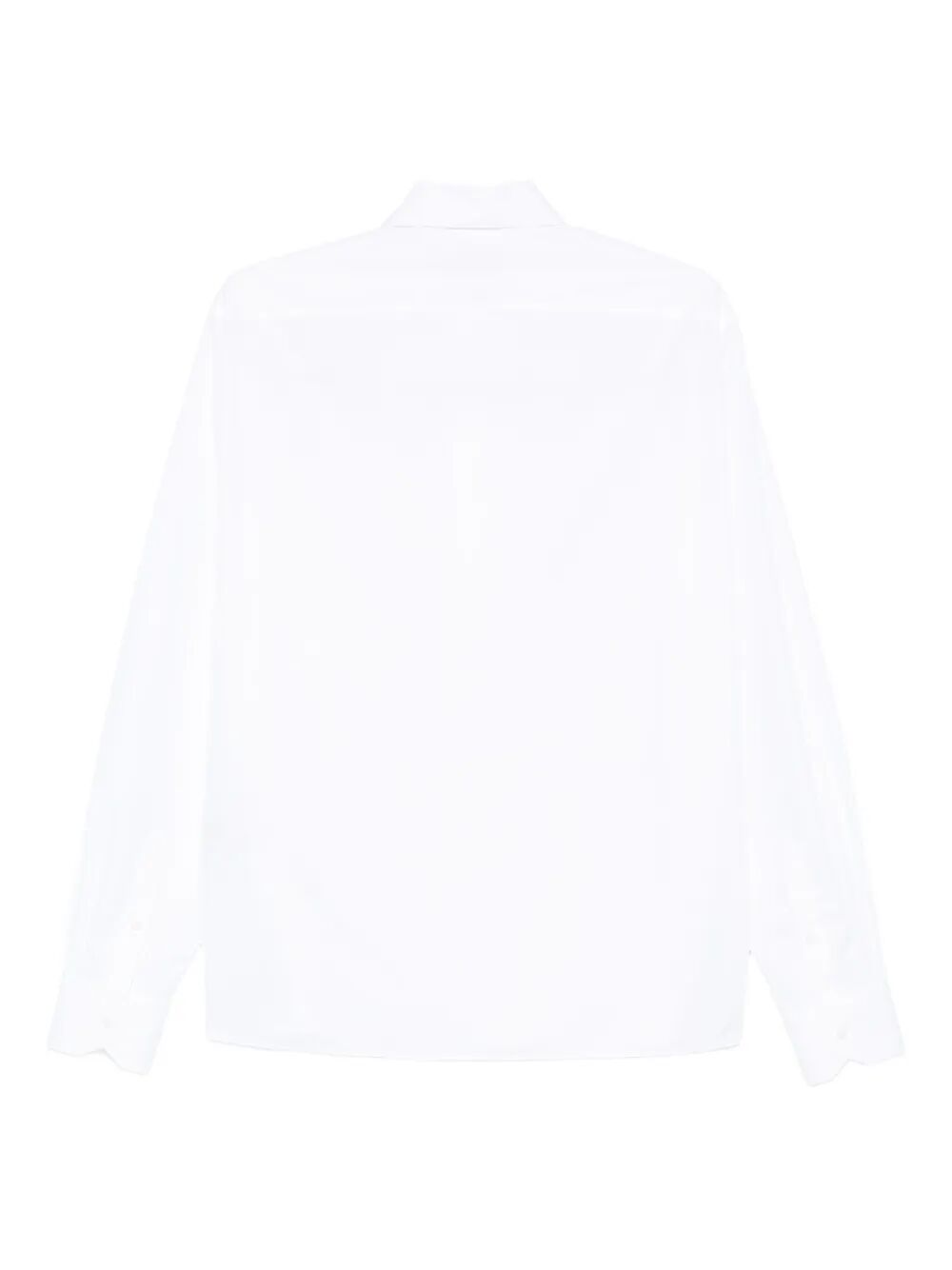Fendi Men Boxy Fit Cotton Shirt With Zip Pocket FENDI