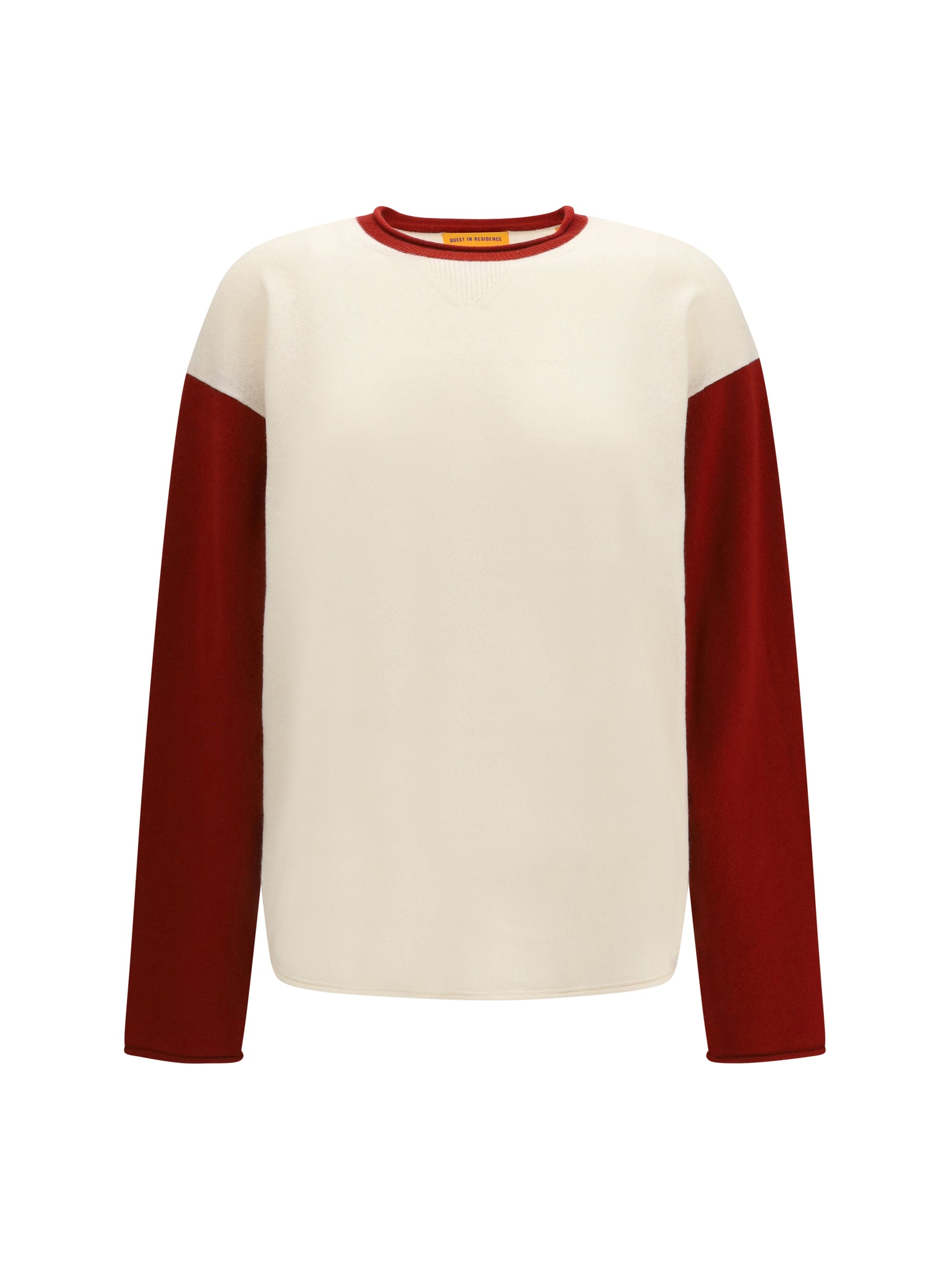 Guest In Residence Women Baseball Oversized Crew Sweater GUEST IN RESIDENCE