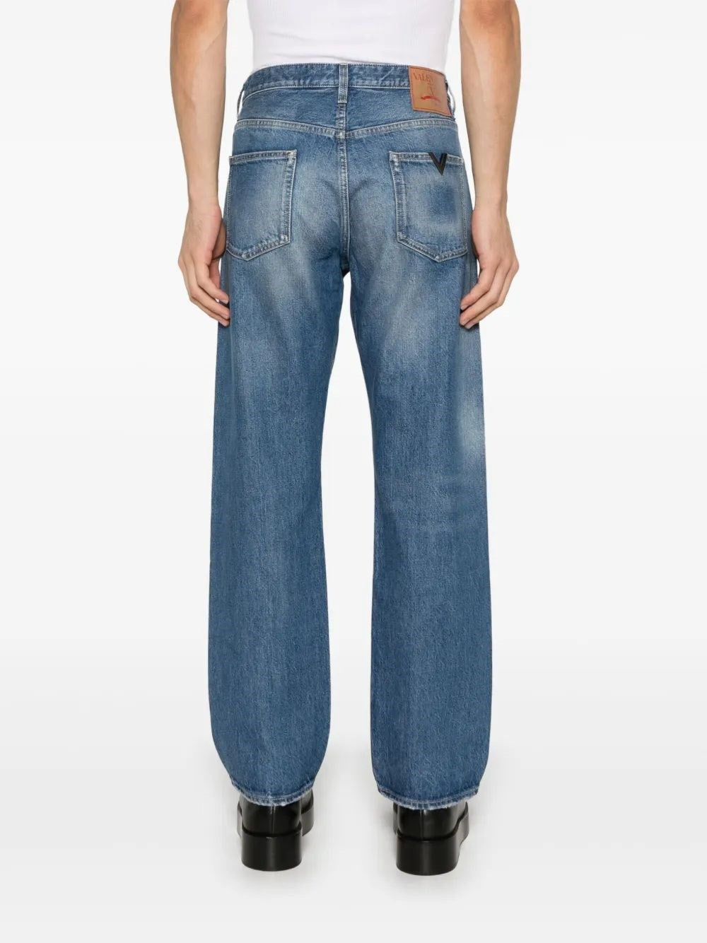 Valentino Garavani Men Denim Trousers VALENTINO GARAVANI
