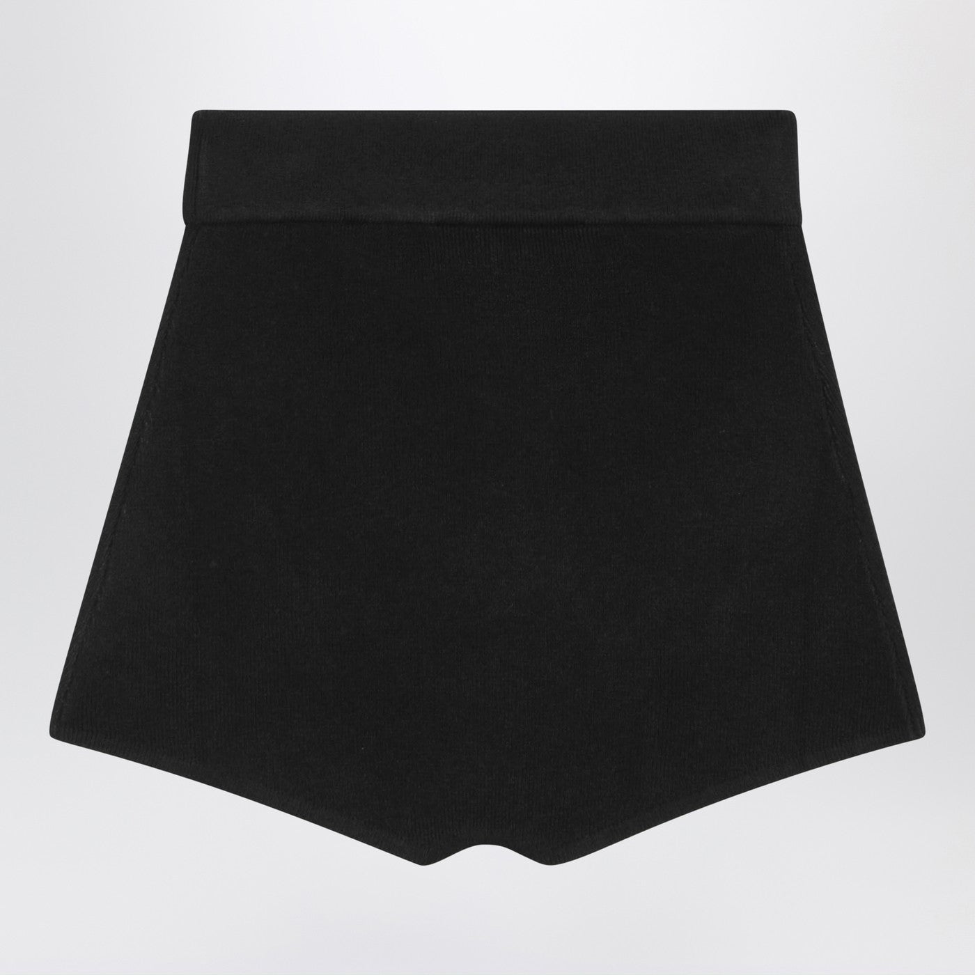 Fear Of God Essentials Black Culotte In Stretch Waffle Fabric Women Fear of God Essentials