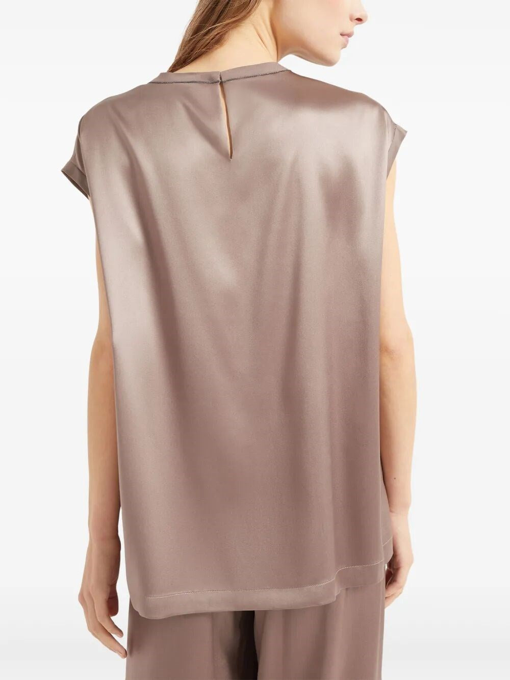 Brunello Cucinelli Women Silk Top BRUNELLO CUCINELLI