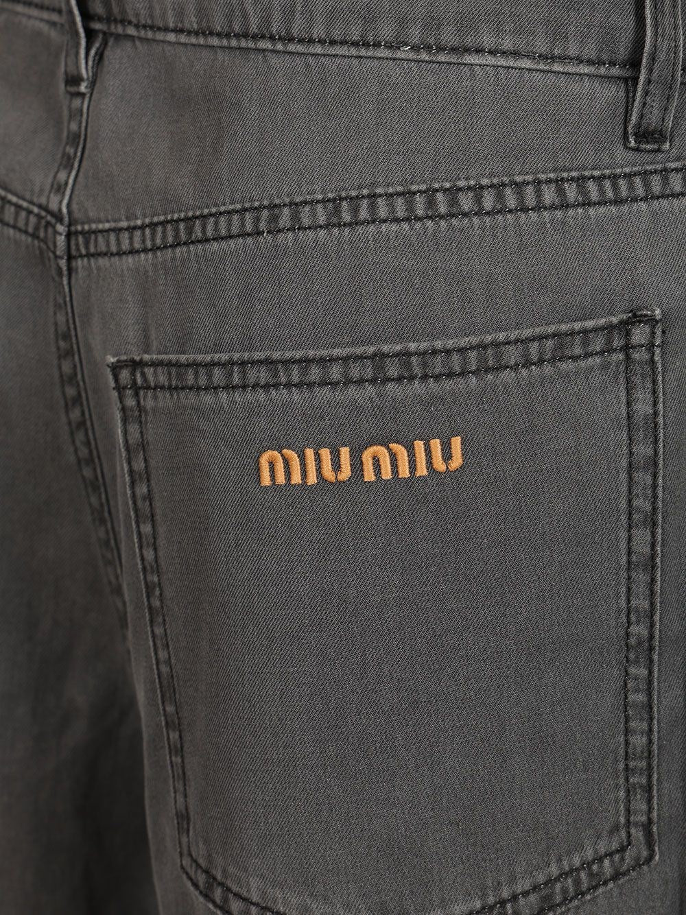 Miu Miu Women Five-Pocket Trousers MIU MIU