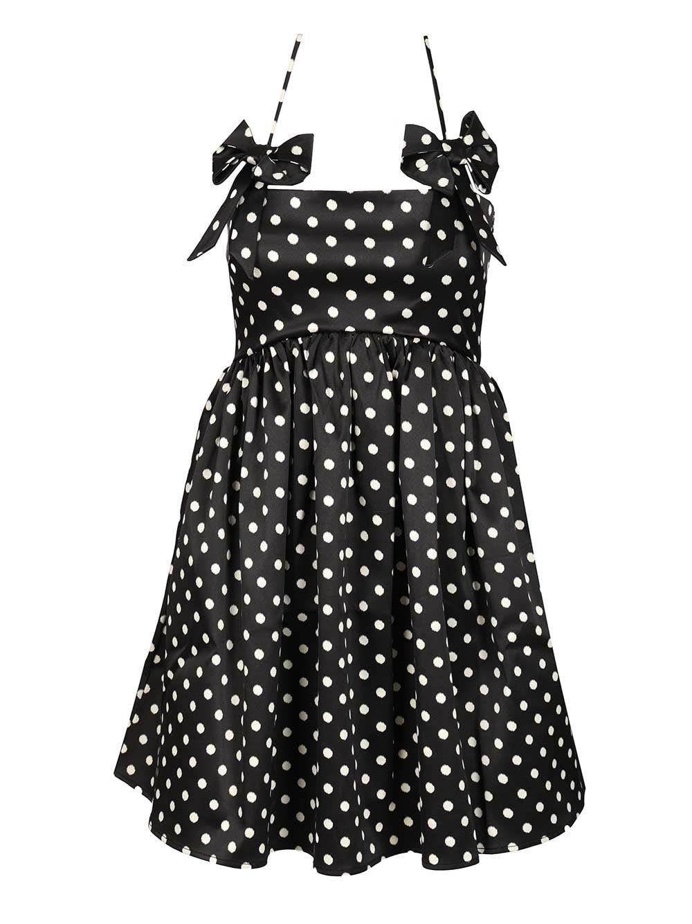 Ganni Women Polka Dot Mini Dress GANNI