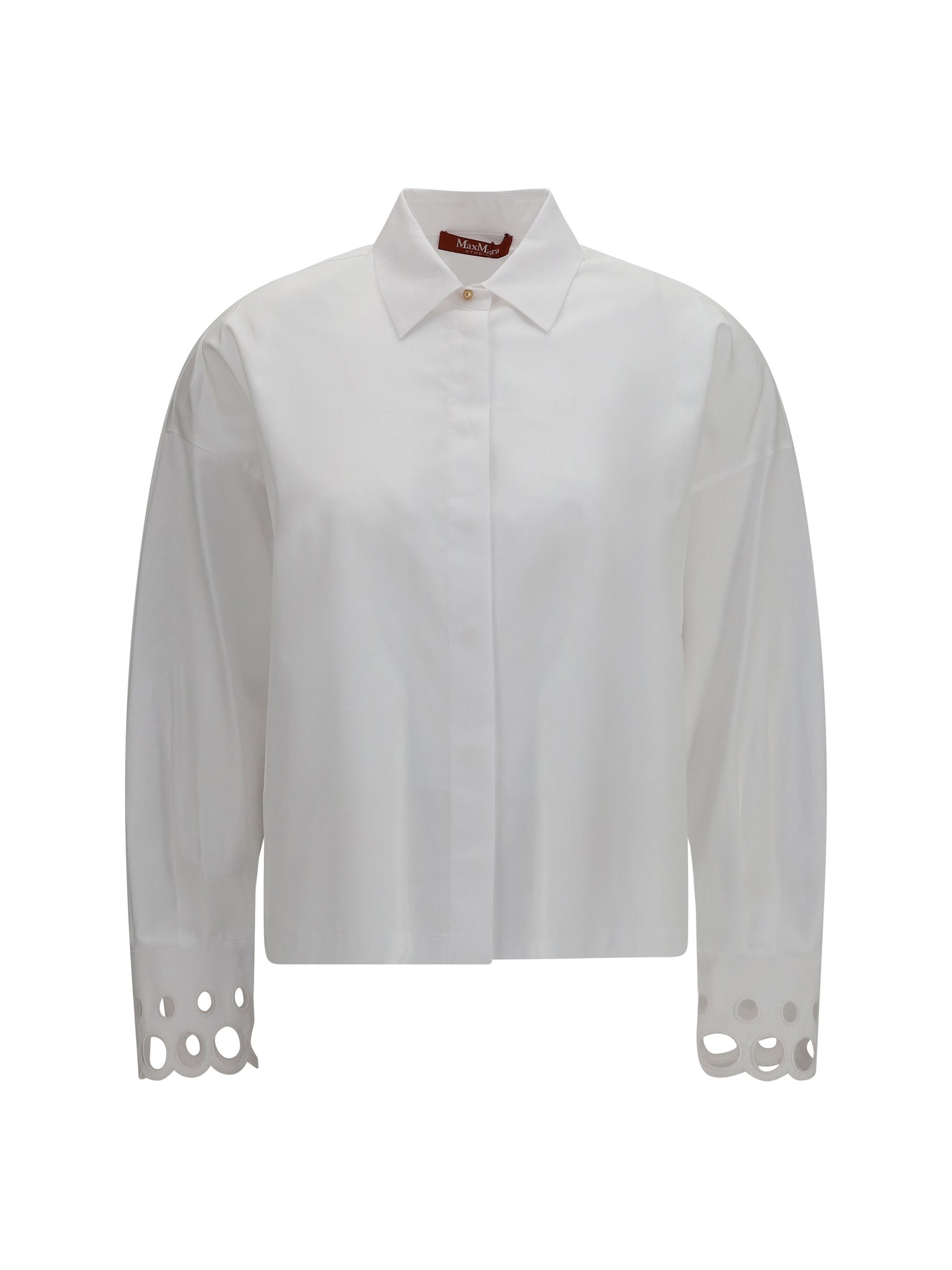 Max Mara Studio Women Cotton Poplin Shirt MAX MARA STUDIO