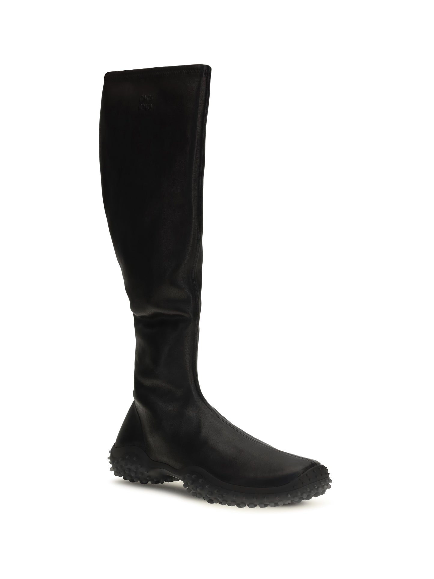 Miu Miu Women Stretch Nappa Tall Boots MIU MIU