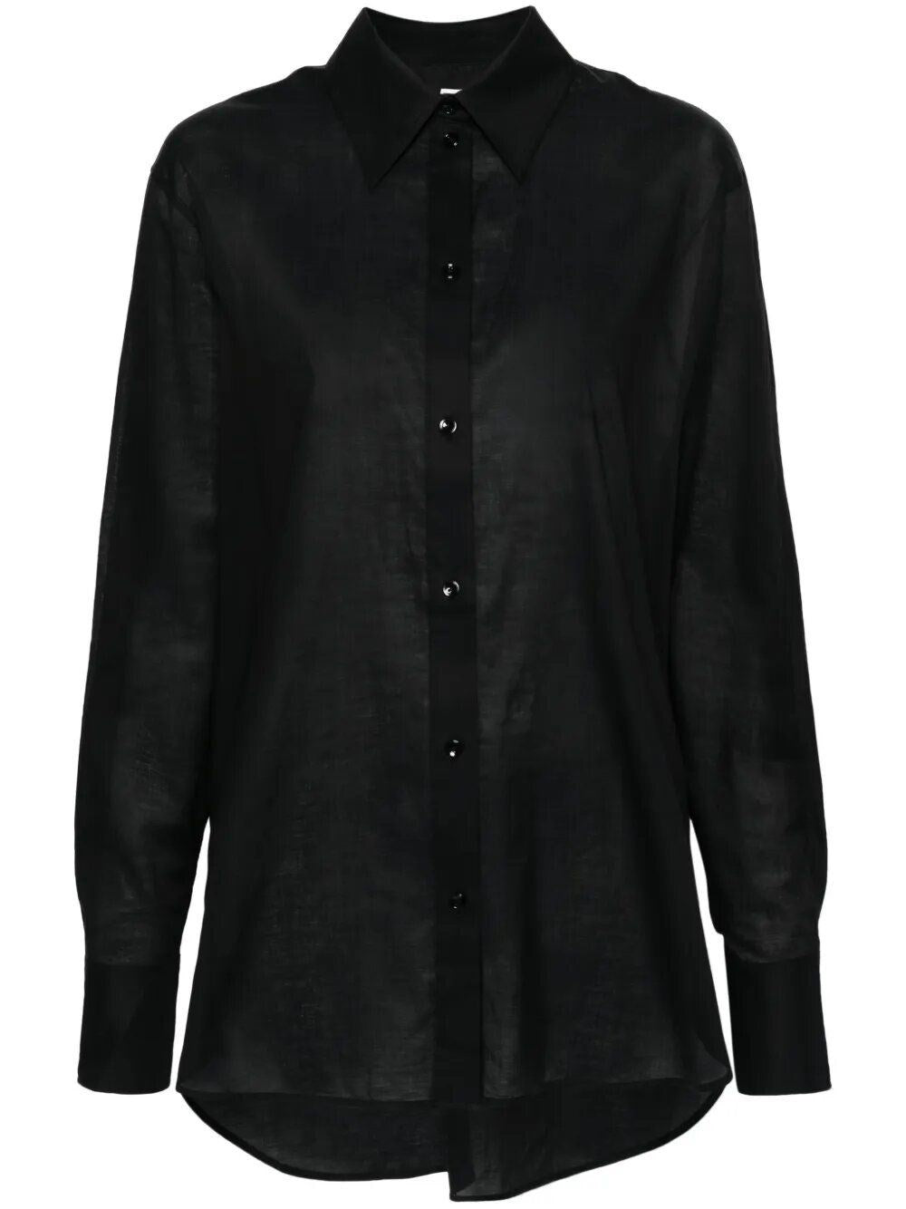Toteme Women Cotton Shirt With Kimono Sleeves TOTEME