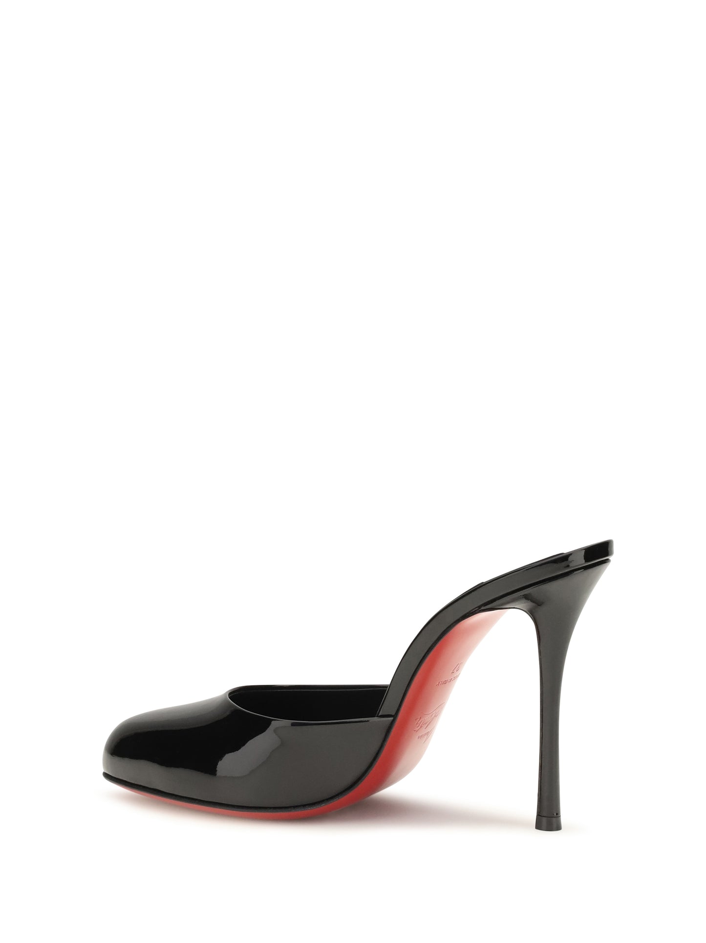 Christian Louboutin Women Dolly Patent Leather Mules CHRISTIAN LOUBOUTIN