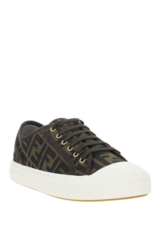 Fendi Men Monochrome Sneakers FENDI