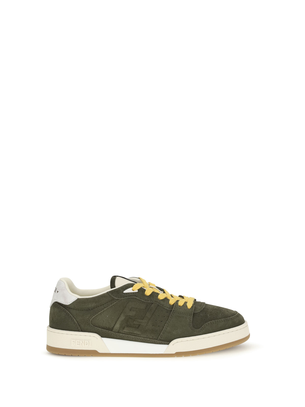 Fendi Men Match Suede Sneakers FENDI