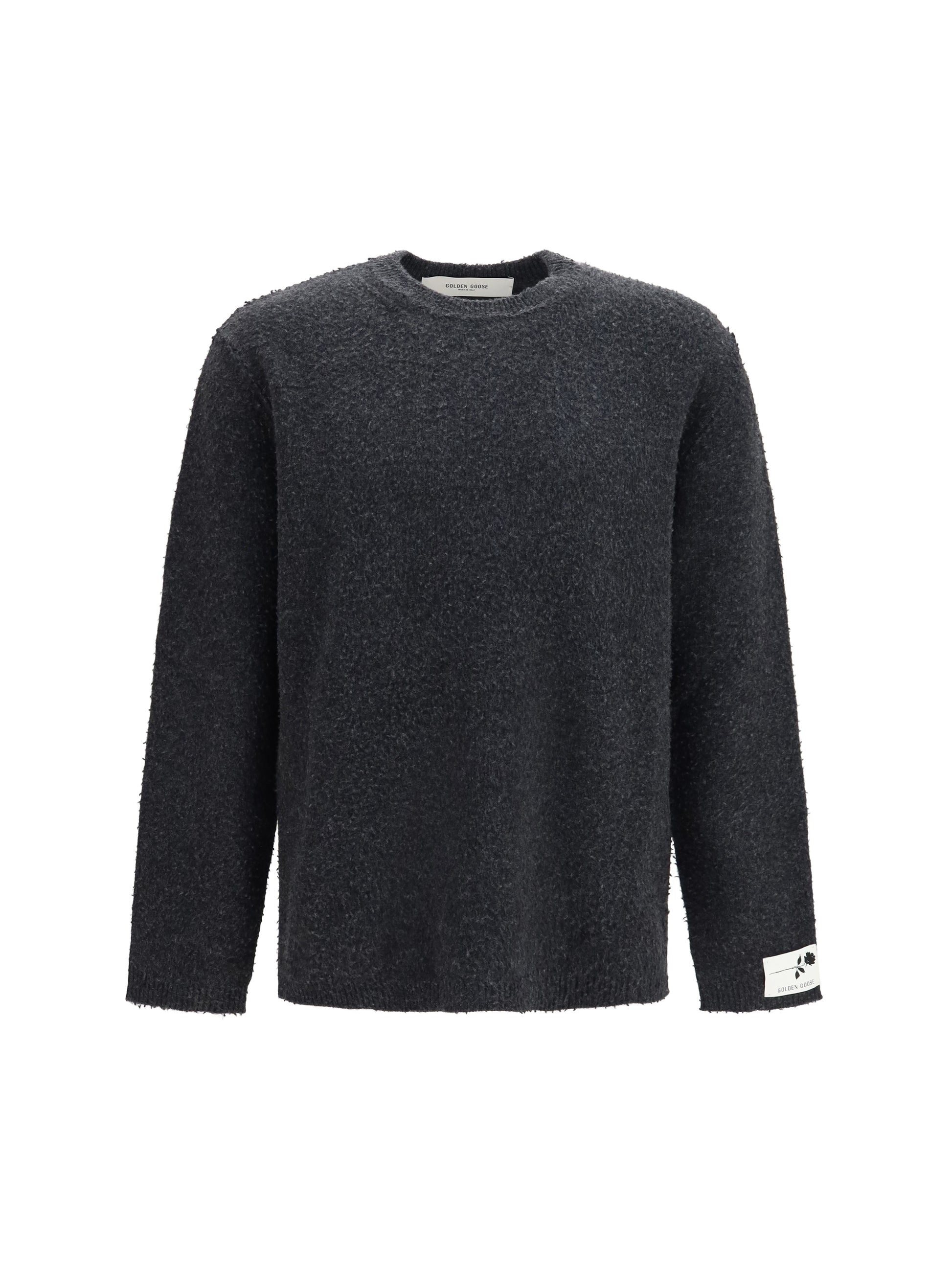 Golden Goose Men Crew Neck Wool Sweater GOLDEN GOOSE