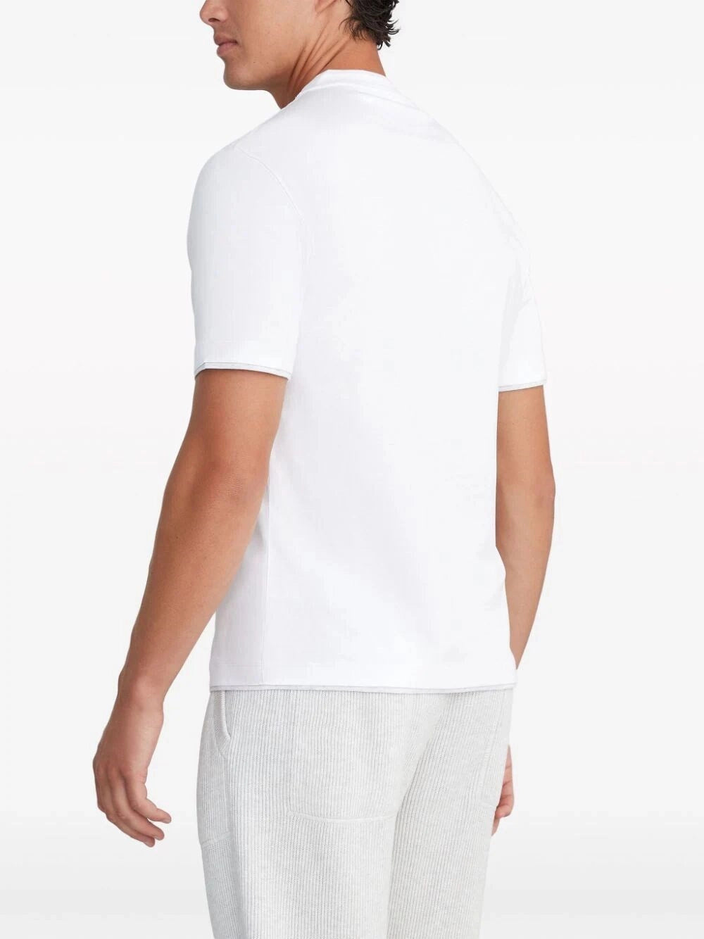 Brunello Cucinelli Men T-Shirt With Faux-Layering BRUNELLO CUCINELLI