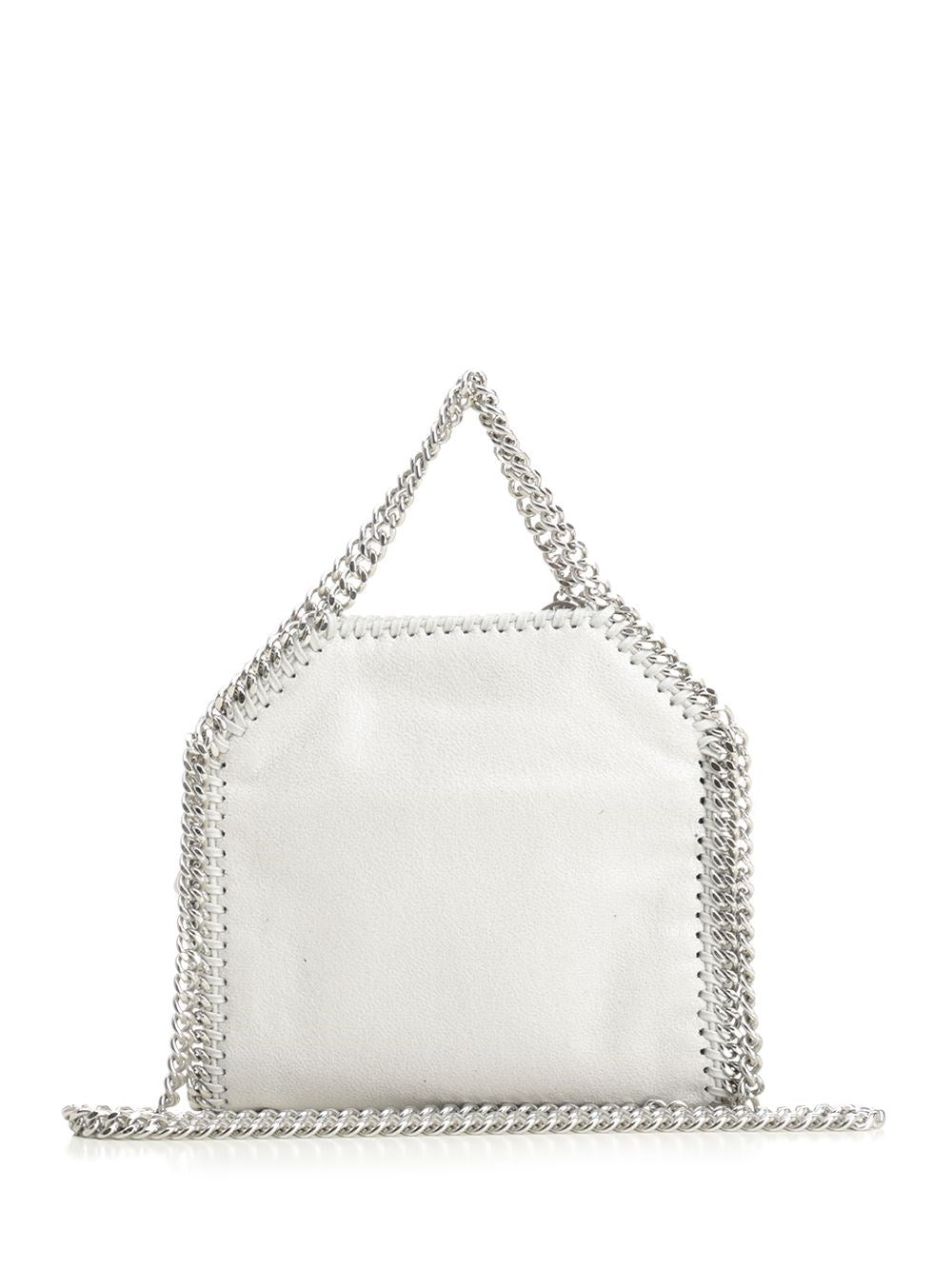Stella Mccartney Women Falabella Tiny Bag Eco Shaggy Deer W/Stainless Steel Chain - Airlite STELLA MCCARTNEY