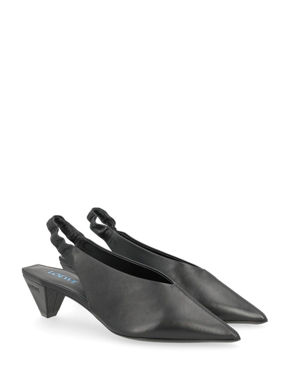 Loewe Women Origami Cubic Lambskin Slingback LOEWE