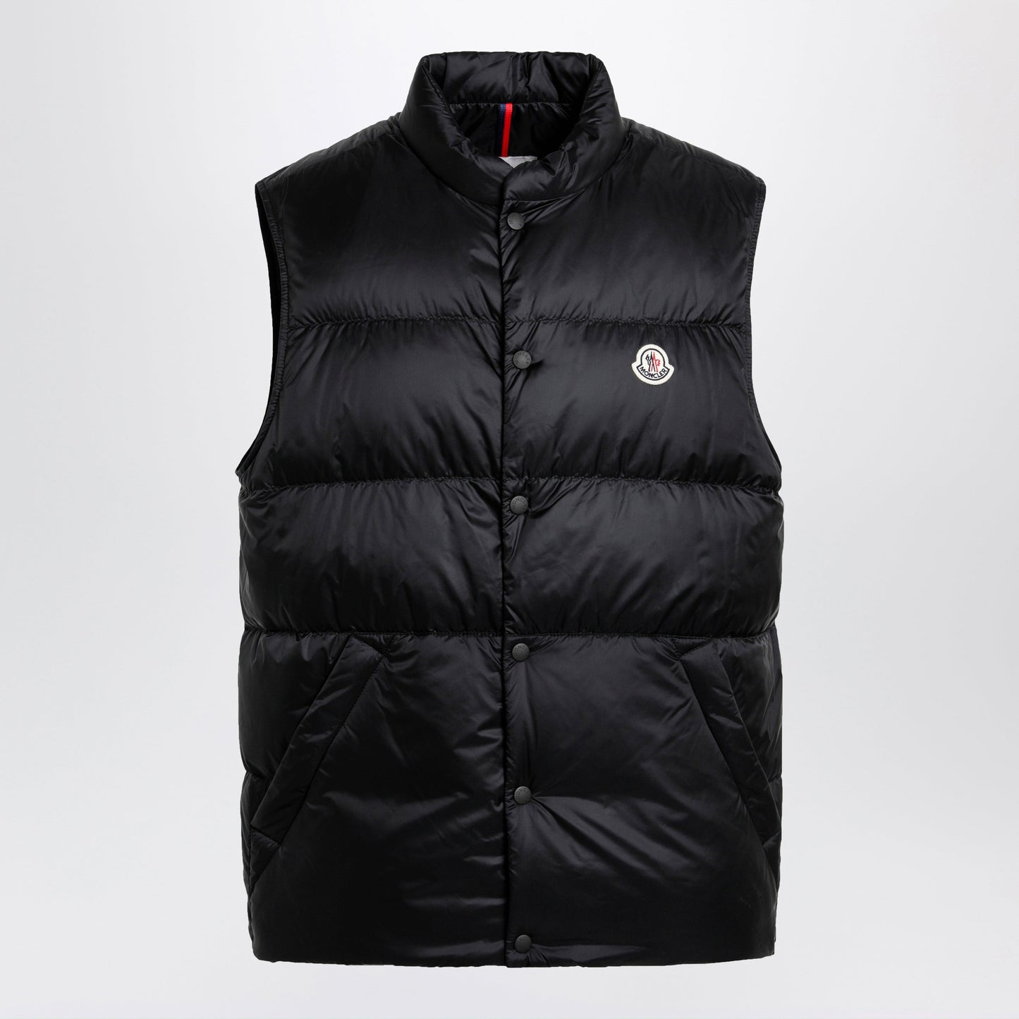 Moncler Verith Short Down Jacket In Blue Men MONCLER